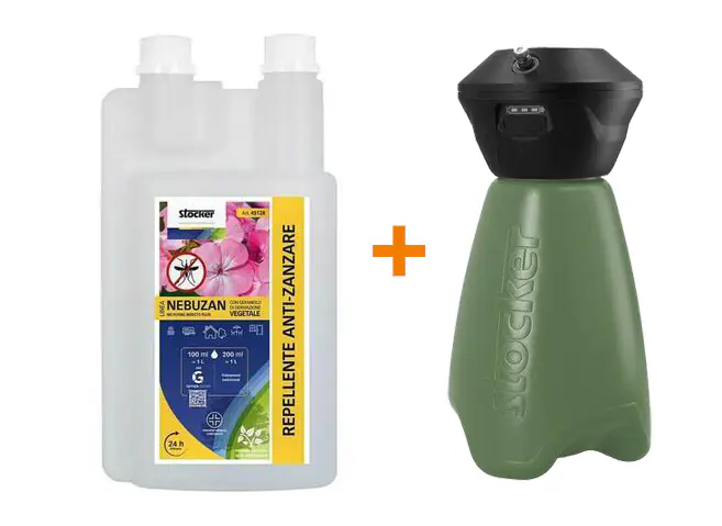 Stocker Geyser Stechmückenschutz Nebulisator inkl. Mückenschutz Fluid Stocker Geyser Stechmückenschutz Nebulisator inkl. Mückenschutz Fluid