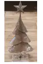 Riffelmacher Dekofigur Baum, Metall antik silber 26,5 x 12 x 54 cm Riffelmacher Dekofigur Baum, Metall antik silber 26,5 x 12 x 54 cm