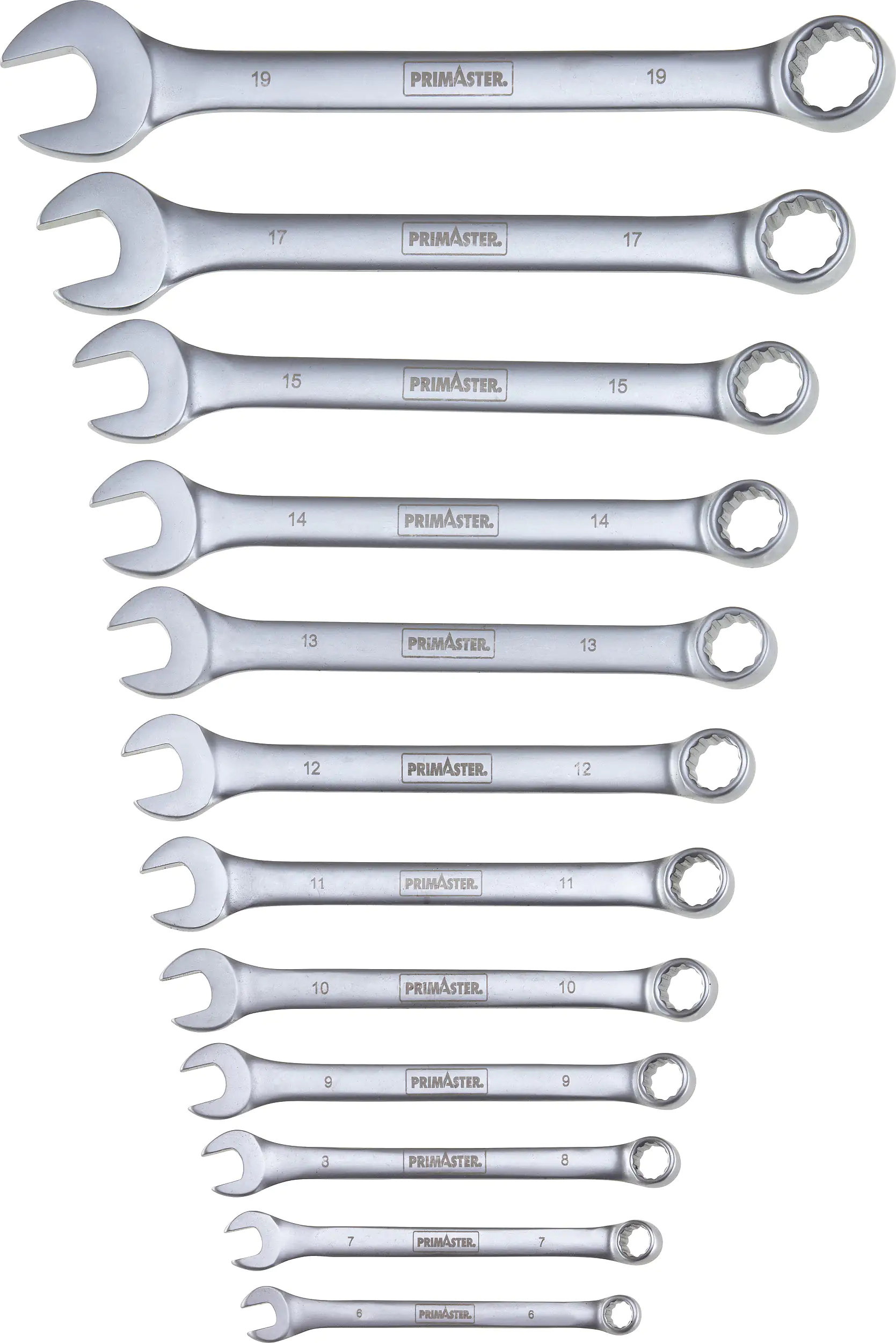 4004646226905_1 Primaster Ring-Maulschlüssel-Set 12-teilig 6 - 19 mm