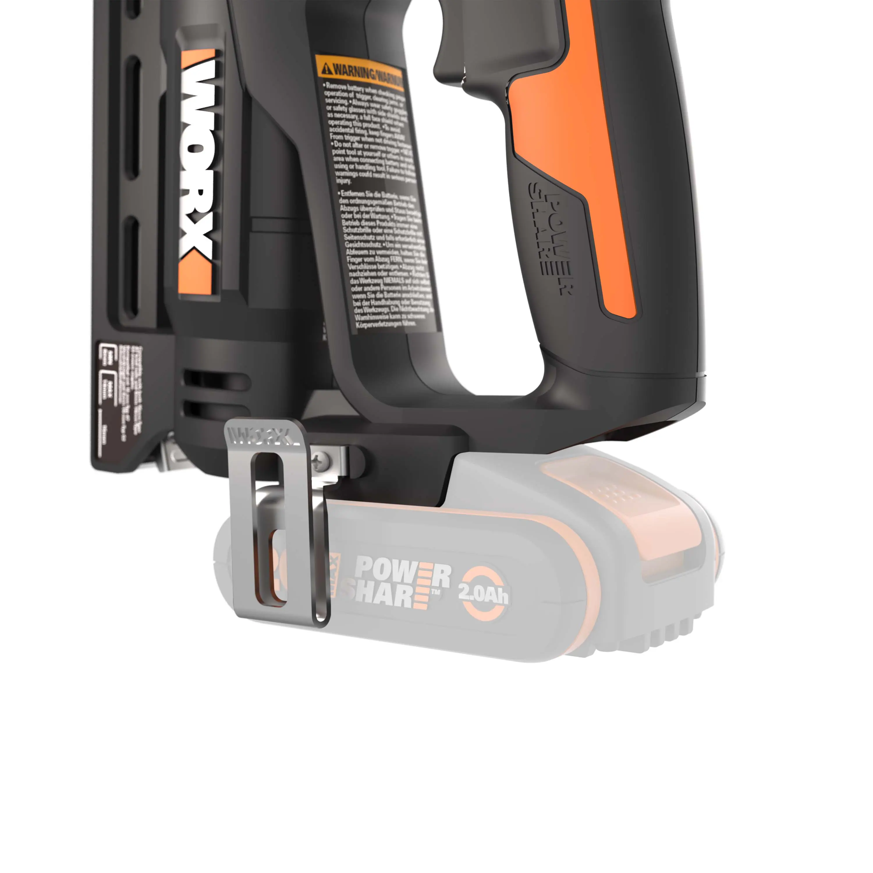 Worx Akku-Nagler & Tacker Nailforce WX843.9 20 V Solo Worx Akku-Nagler & Tacker Nailforce WX843.9 20 V Solo