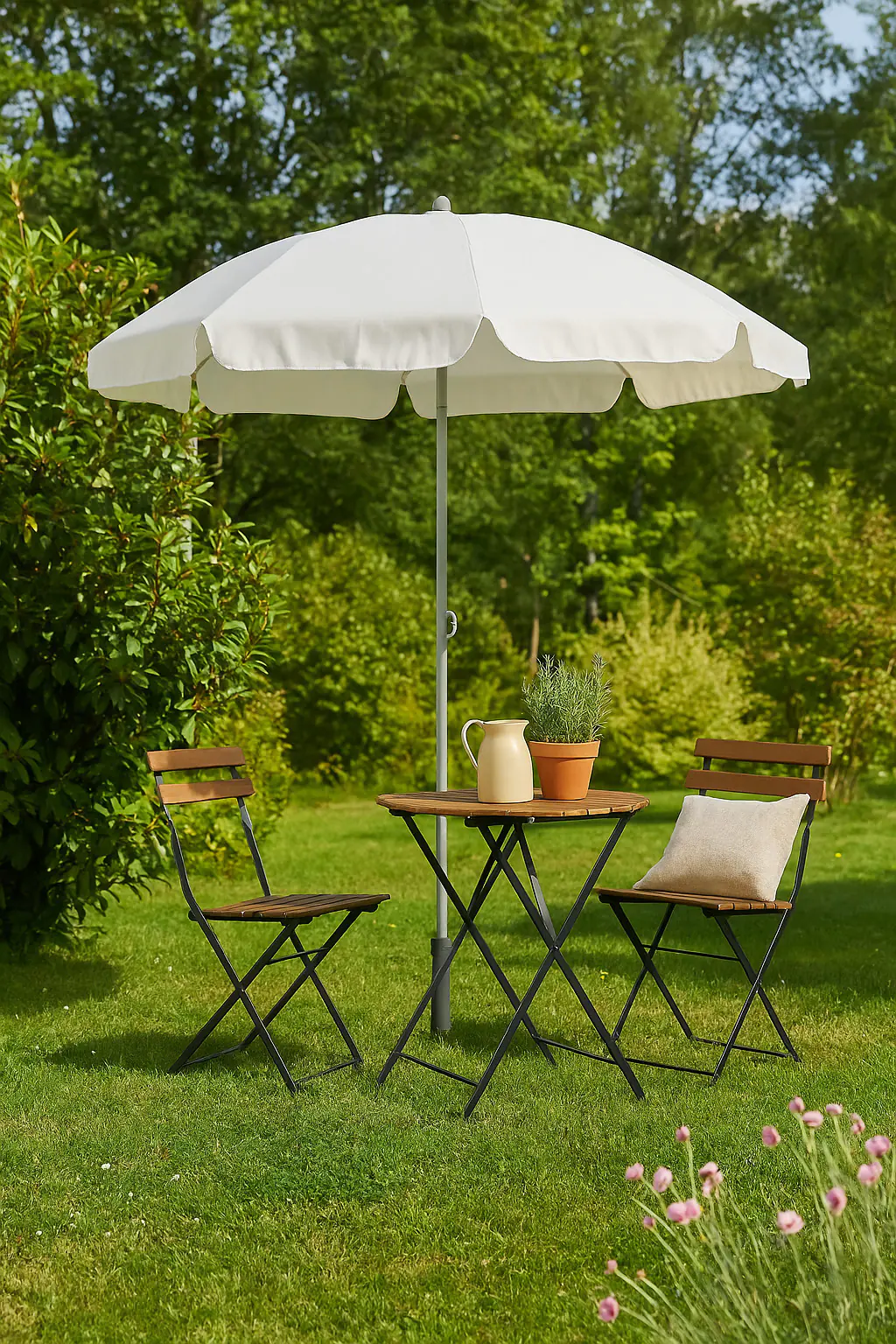TrendLine Sonnenschirm creme, Ø 180 cm TrendLine Sonnenschirm creme, Ø 180 cm