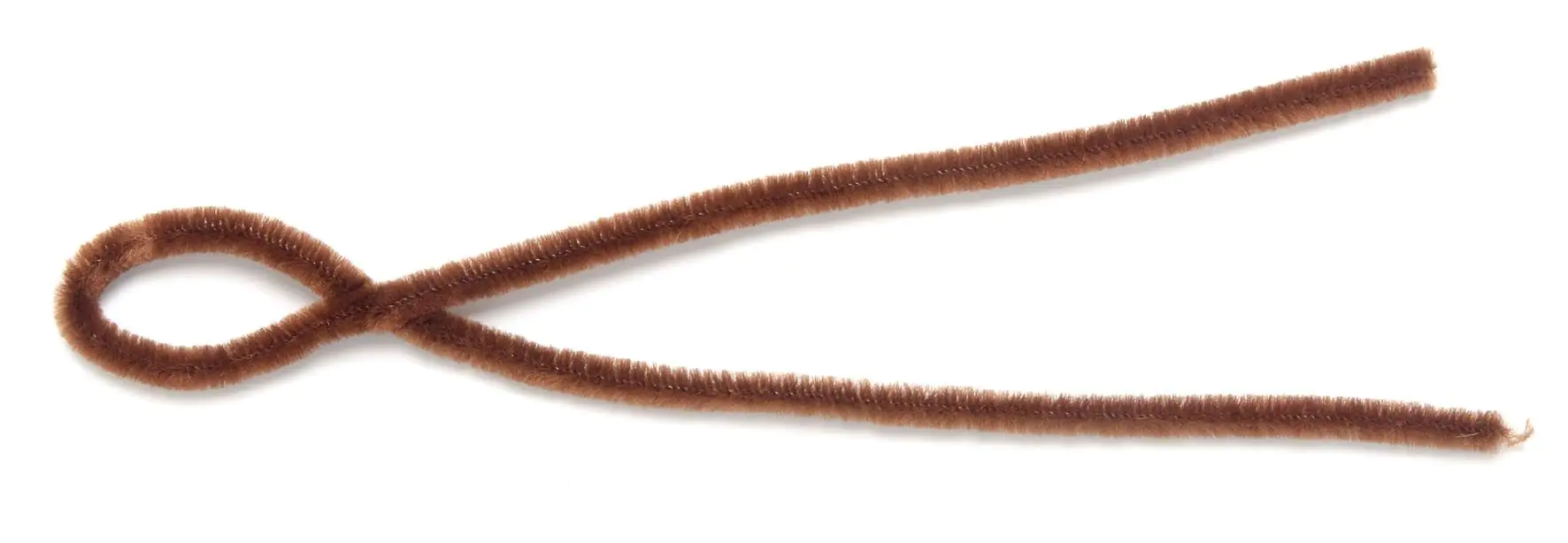 Glorex Biegeplüsch braun 10 Stück