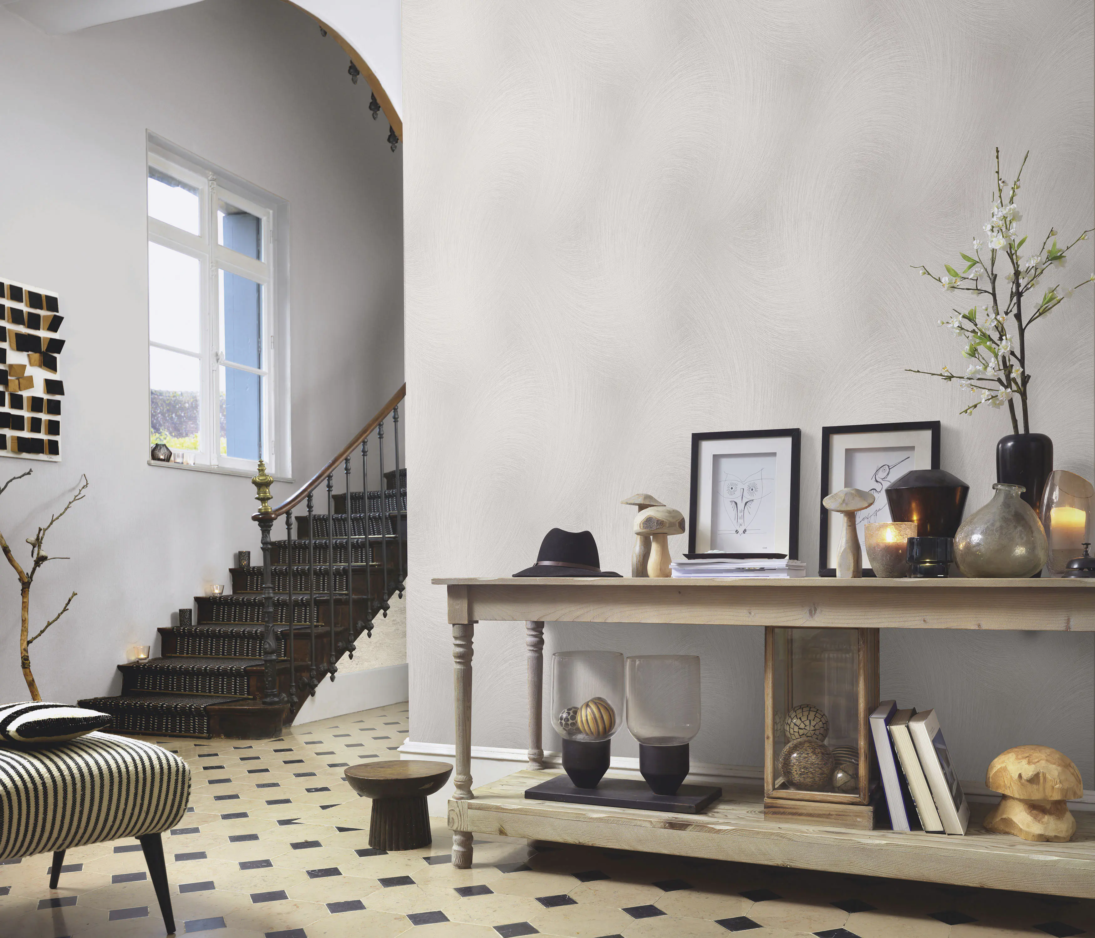 Erismann Vliestapete Grafisch taupe 10,05 x 0,53 m