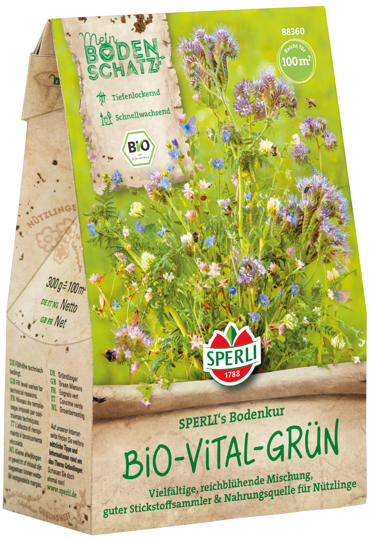Sperli's Bodenkur Bio Vital Grün 300 g Sperli's Bodenkur Bio Vital Grün 300 g