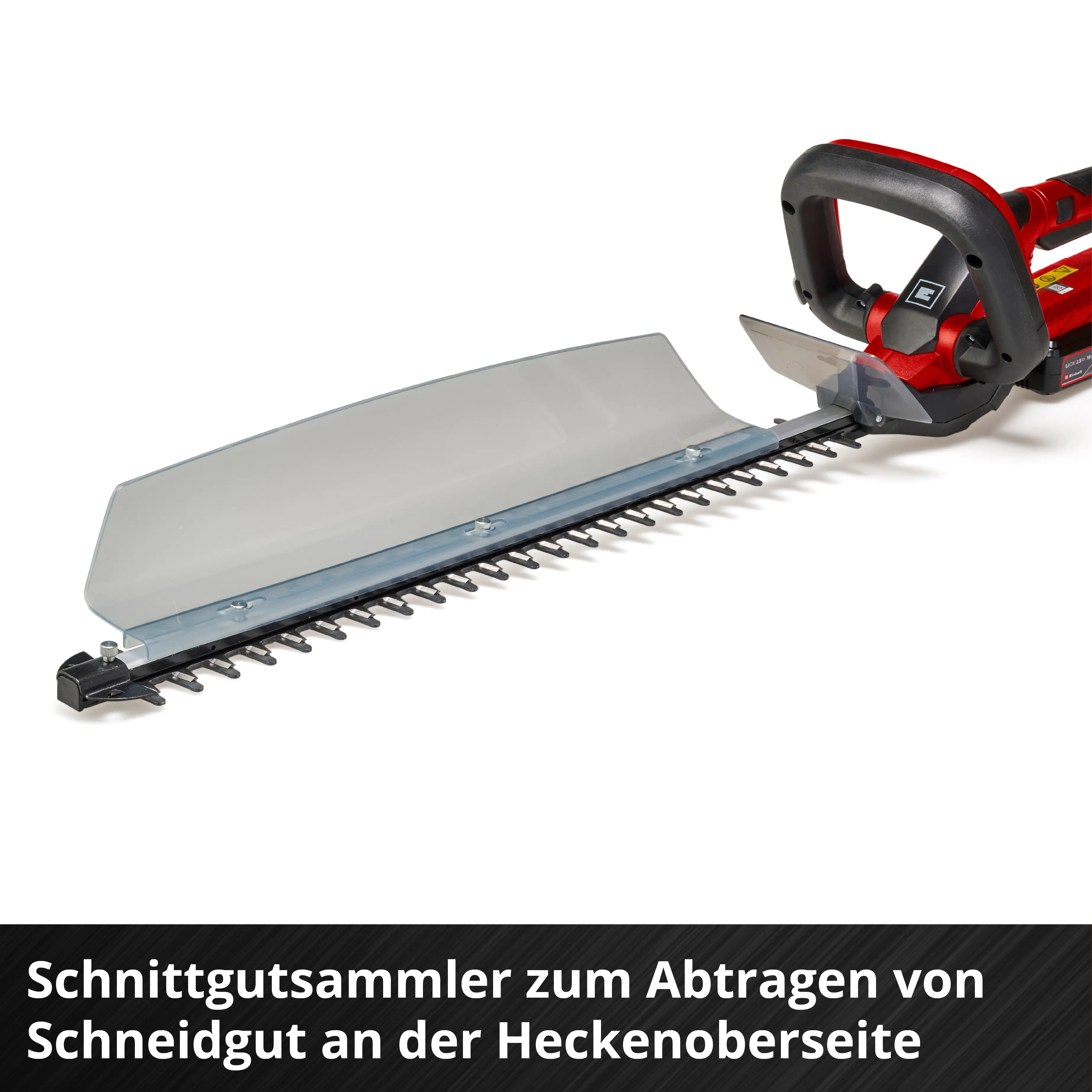 Einhell Akku-Heckenschere GC-CH 1855 55 cm Schnittlänge mit 1 x 2,5 Ah Akku Einhell Akku-Heckenschere GC-CH 1855 55 cm Schnittlänge mit 1 x 2,5 Ah Akku