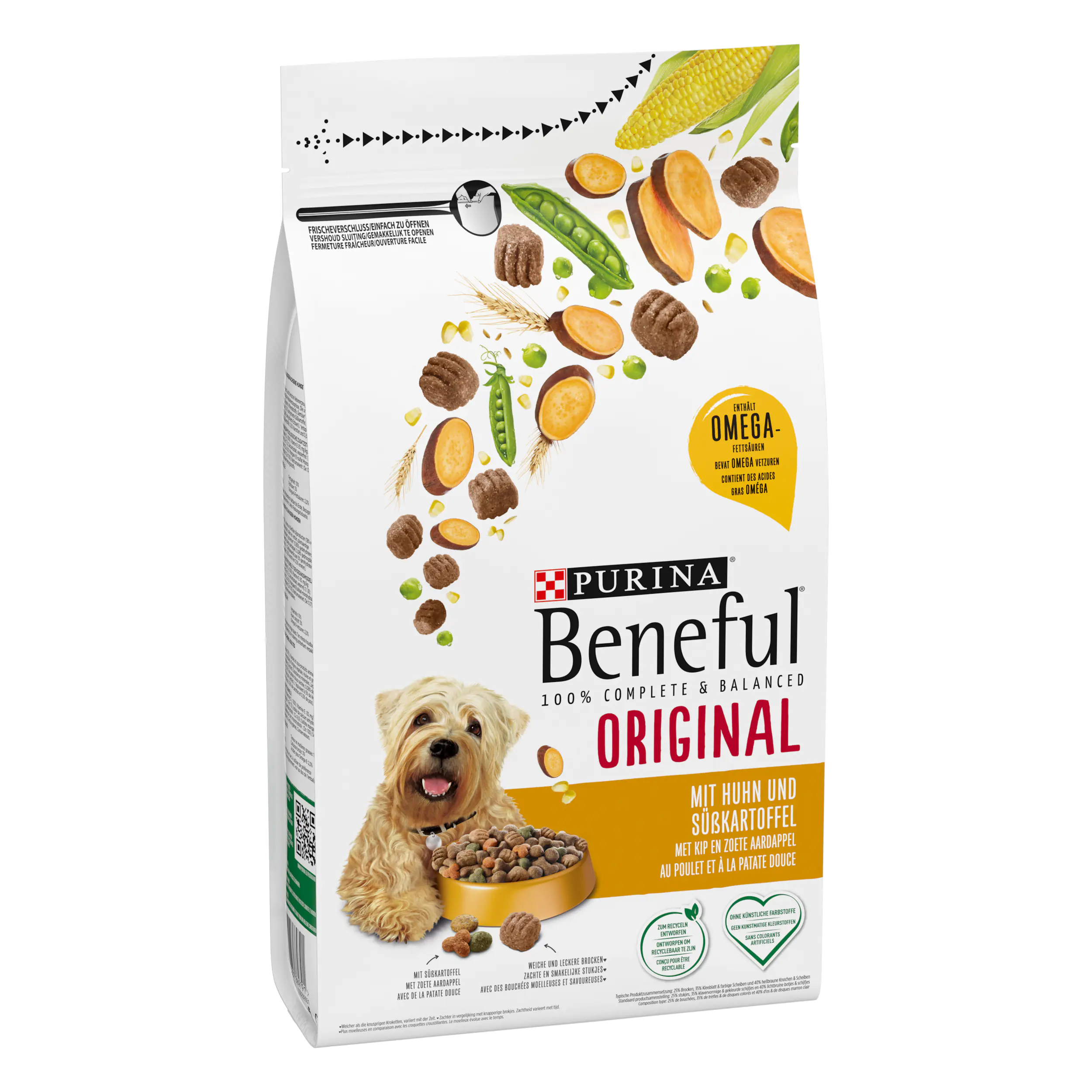 Beneful Hundefutter Original mit Huhn und Süßkartoffel 1,4 kg Beneful Hundefutter Original mit Huhn und Süßkartoffel 1,4 kg