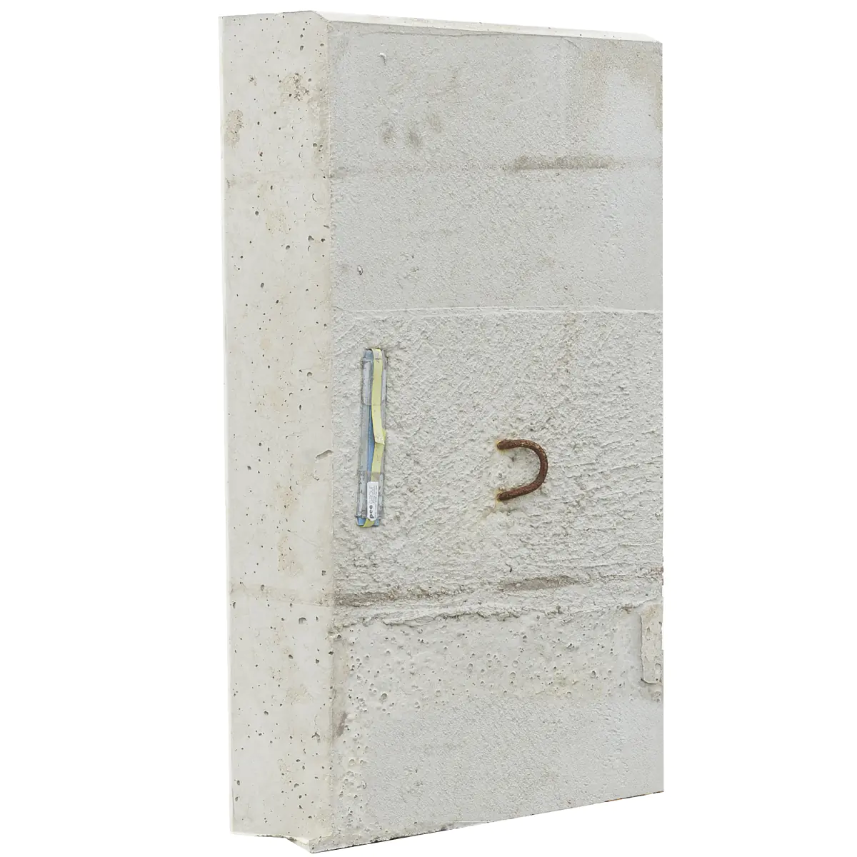 EHL L-Stein Ecke Beton 50 x 50 x 80 cm 2 teilig grau