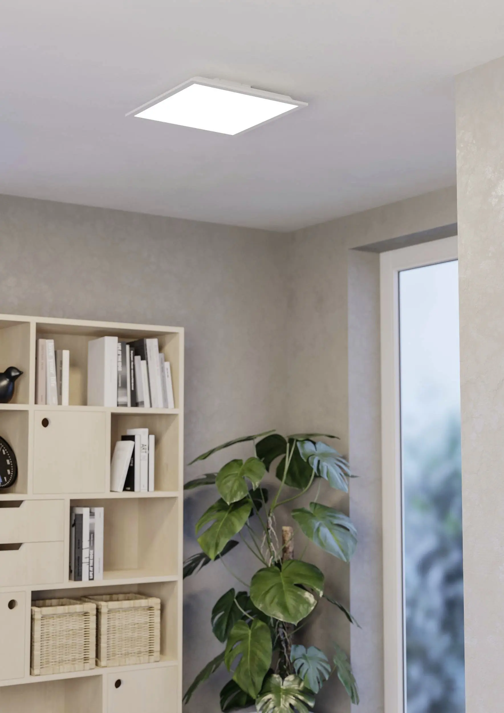 Eglo LED Deckenleuchte Moradillo-Z weiß 39 x 39 cm RGB dimmbar