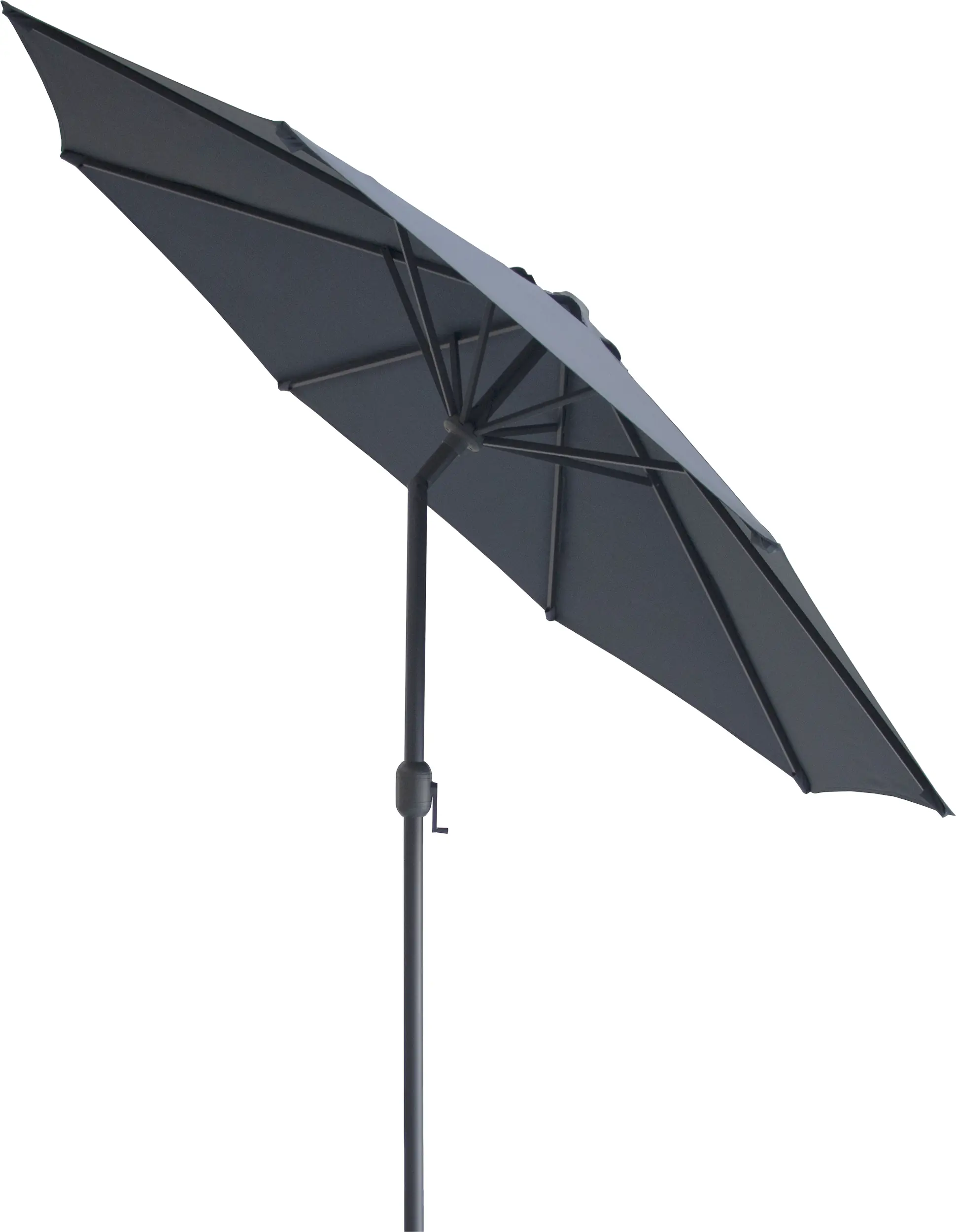 Primaster Sonnenschirm Kreta anthrazit/grau Ø 300 cm 