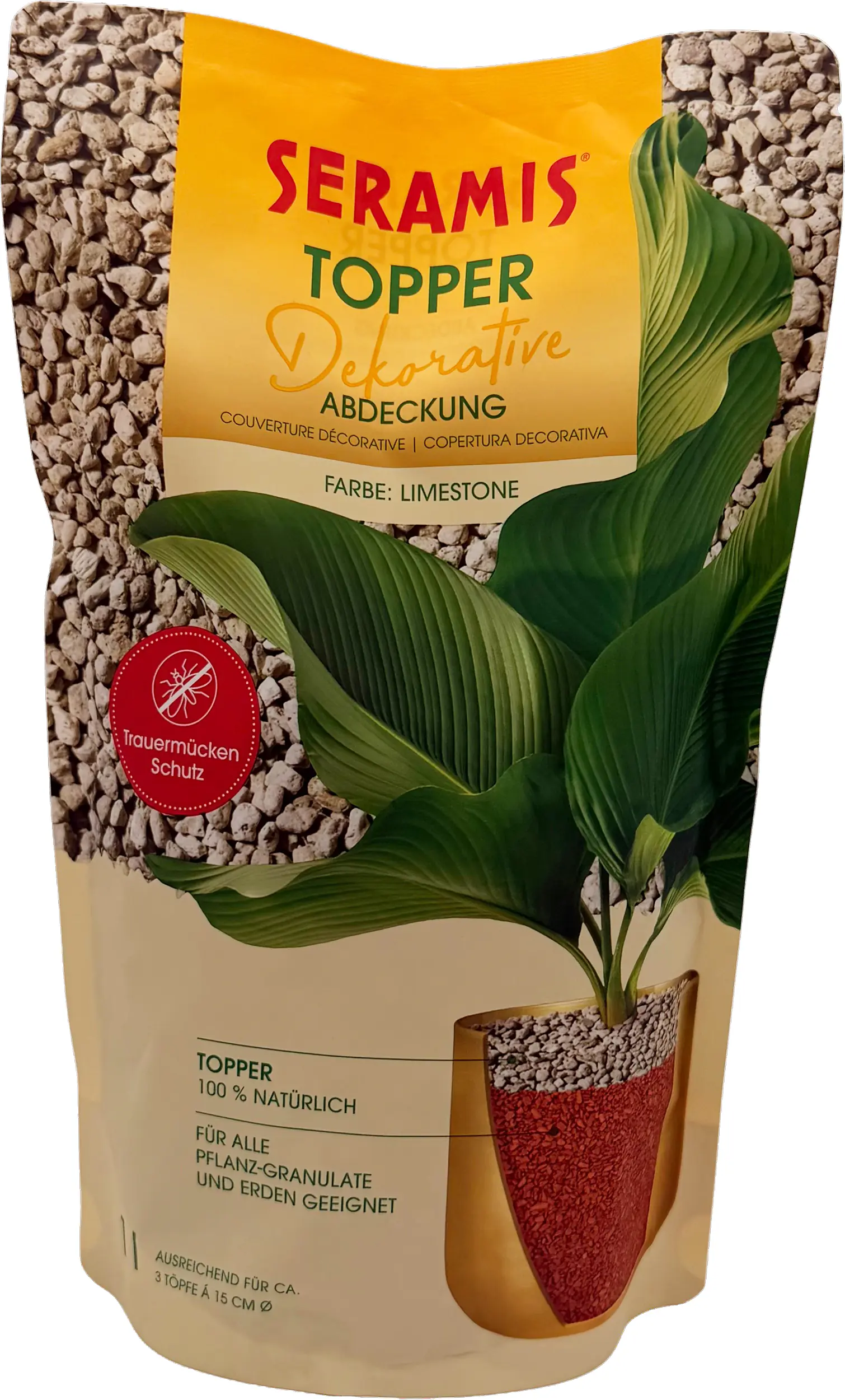 Seramis Pflanzgranulat Topper limestone 1 L