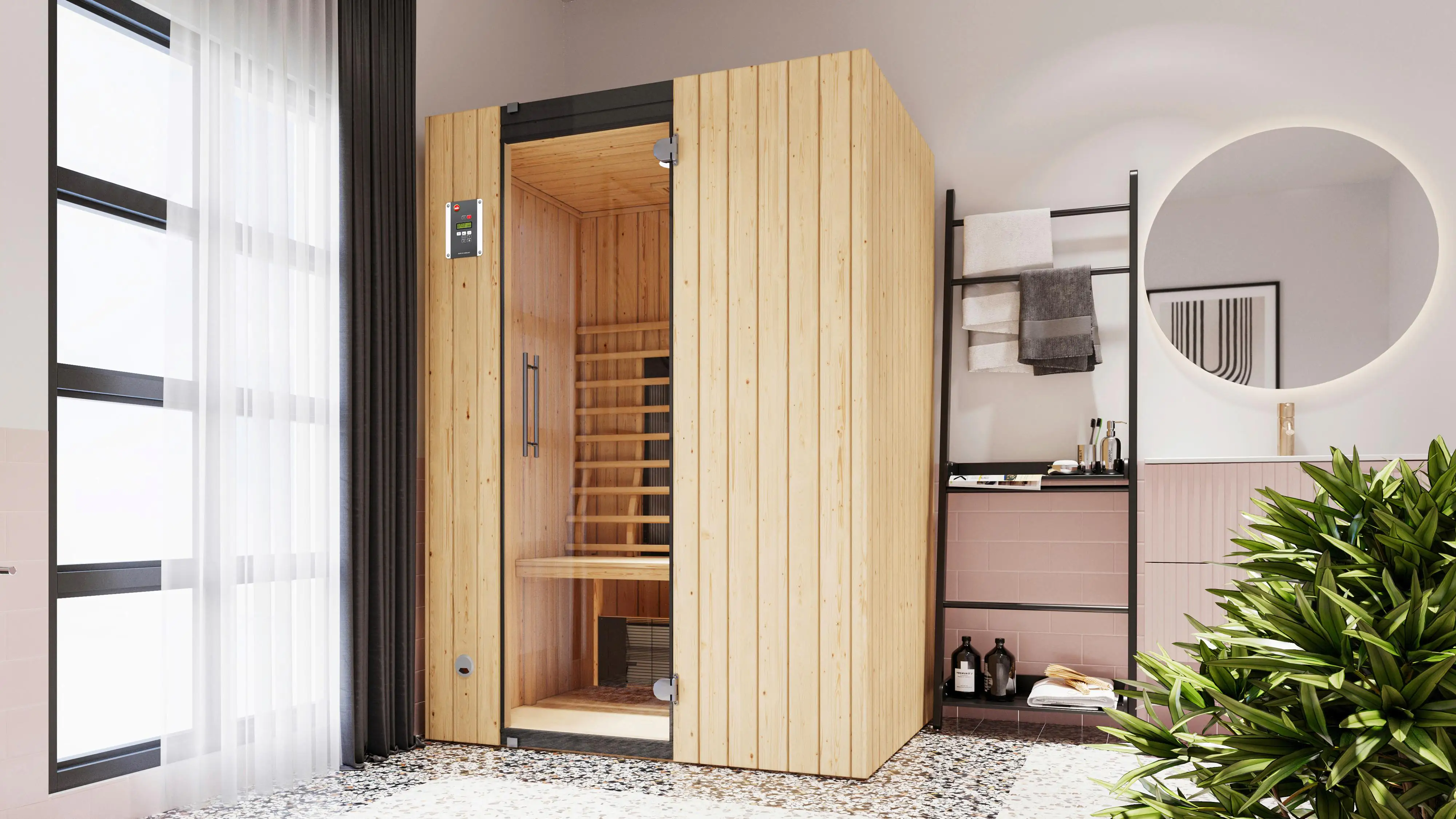 Weka Infrarotkabine Tanilla 2 2050 Watt