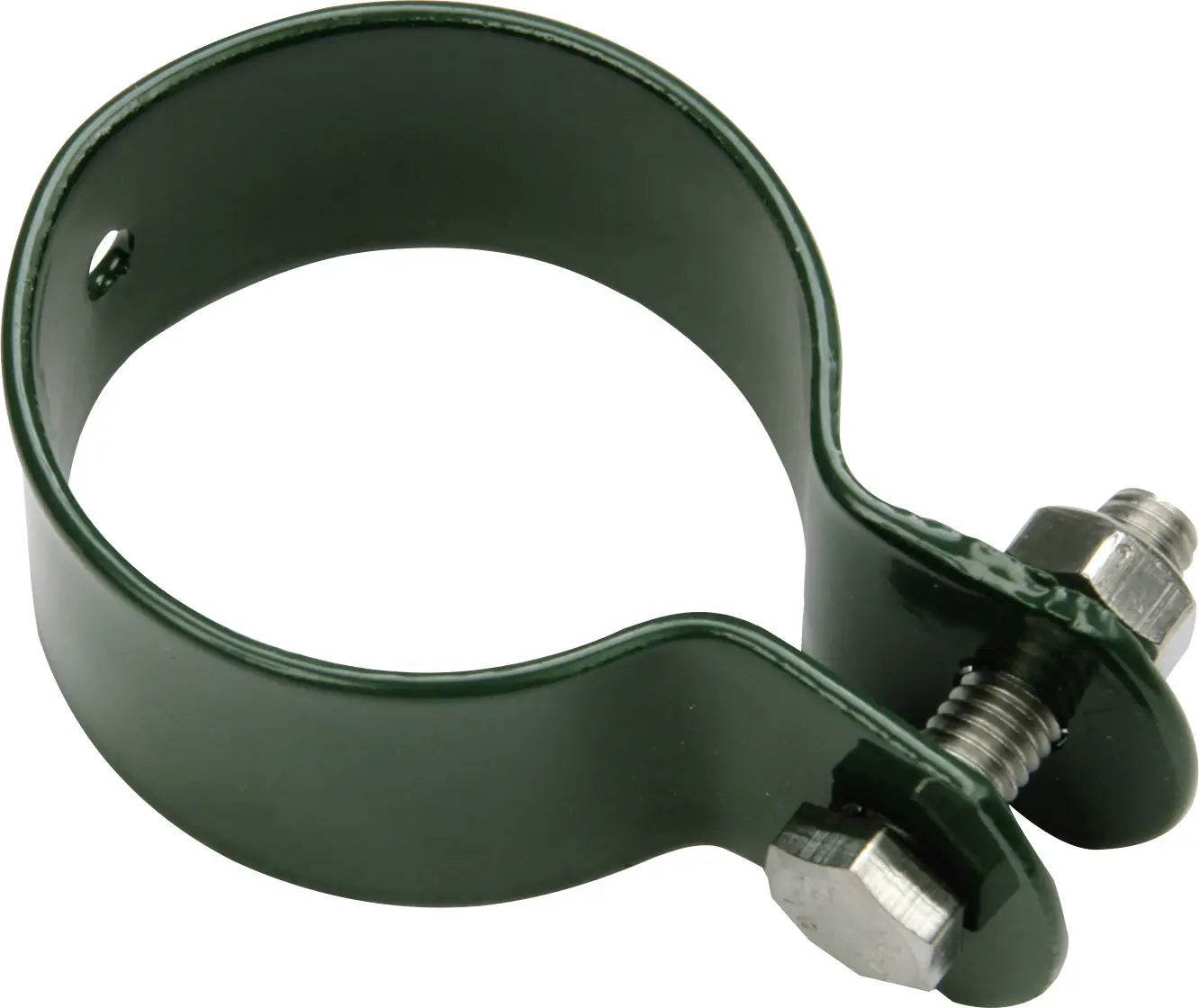 Floraworld Zaunschelle mit 6-Kantschraube Ø 6 cm moosgrün