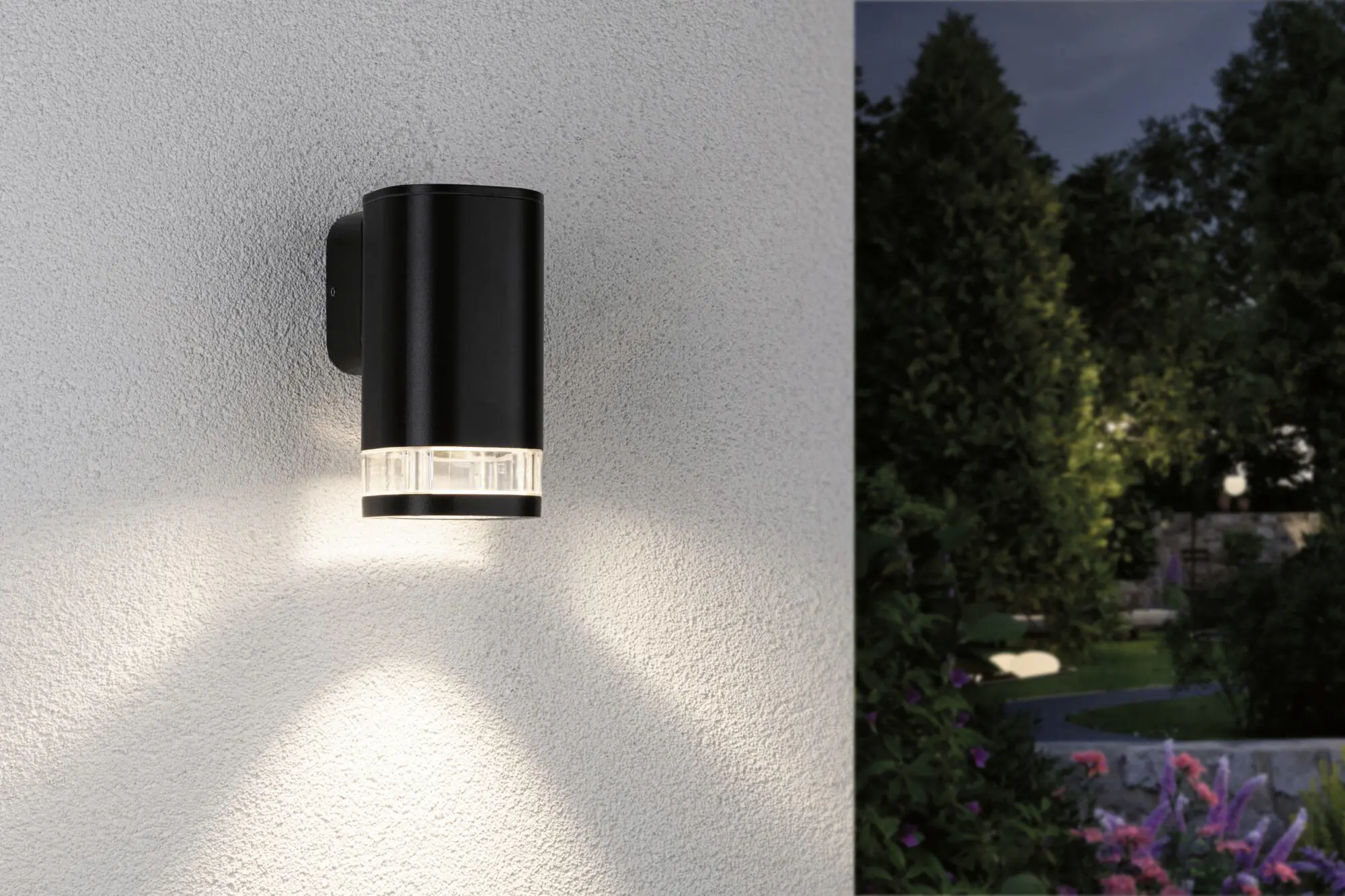 Paulmann LED Außen-Wandleuchte Colum anthrazit 15,3 x 8 cm GU10