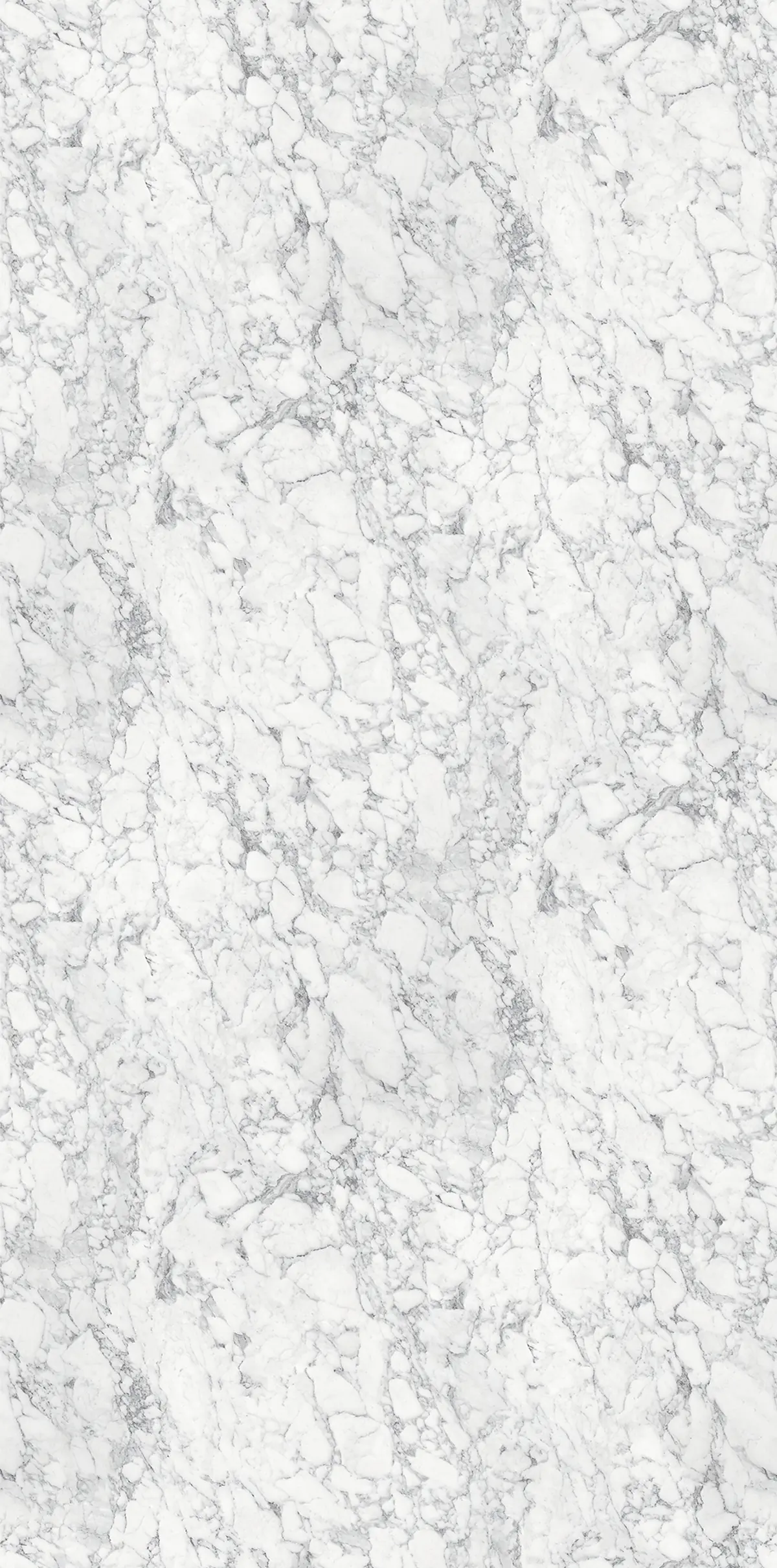 Wetwall Elite Wandpaneel  White Marble 120 x 260 cm mit abgerundeter Abschlusskante