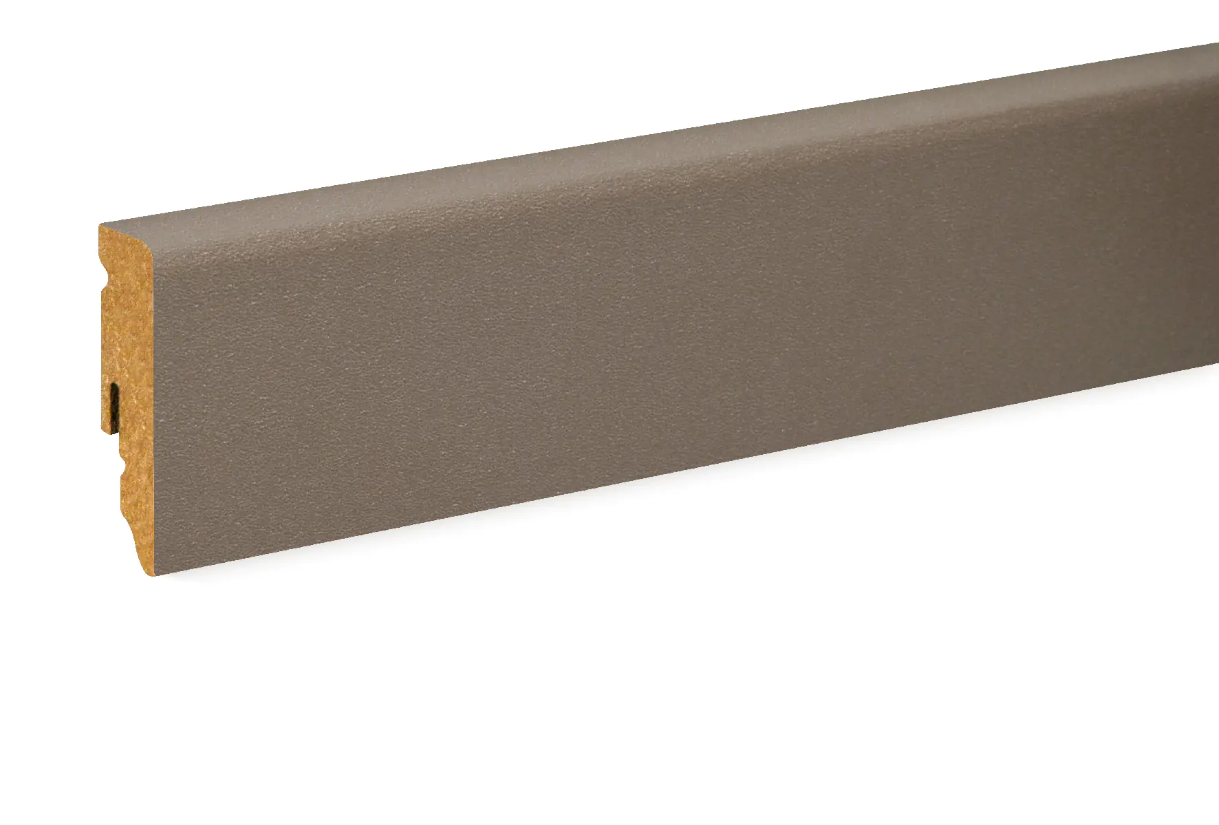 Neuhofer Fußleiste 240 cm x 58 x 19 mm braun