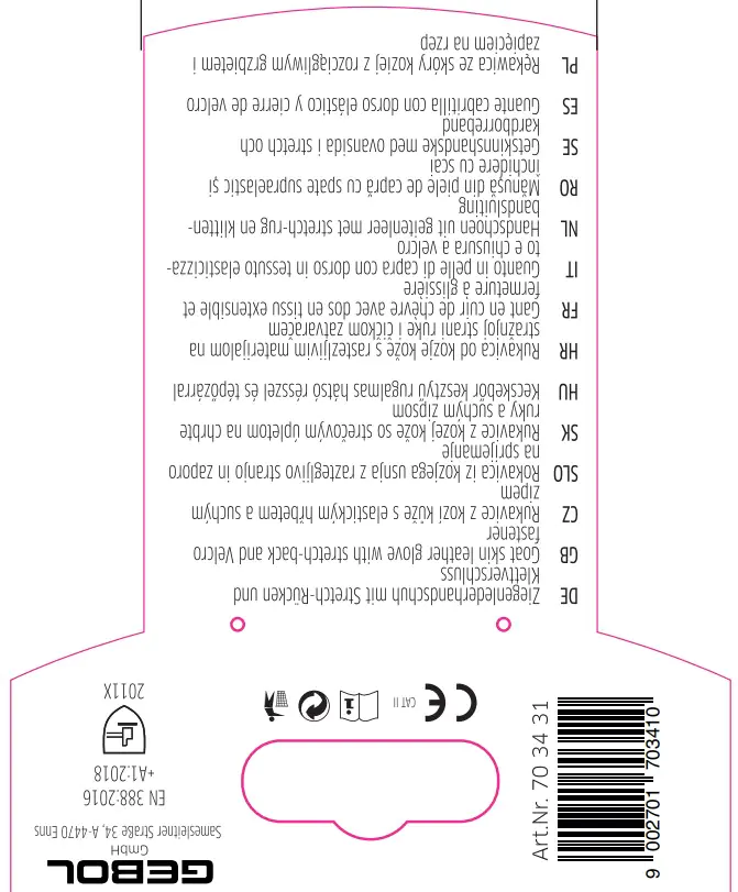 Gebol Handschuh Uni Fit Comfort   Gebol Handschuh Uni Fit Comfort