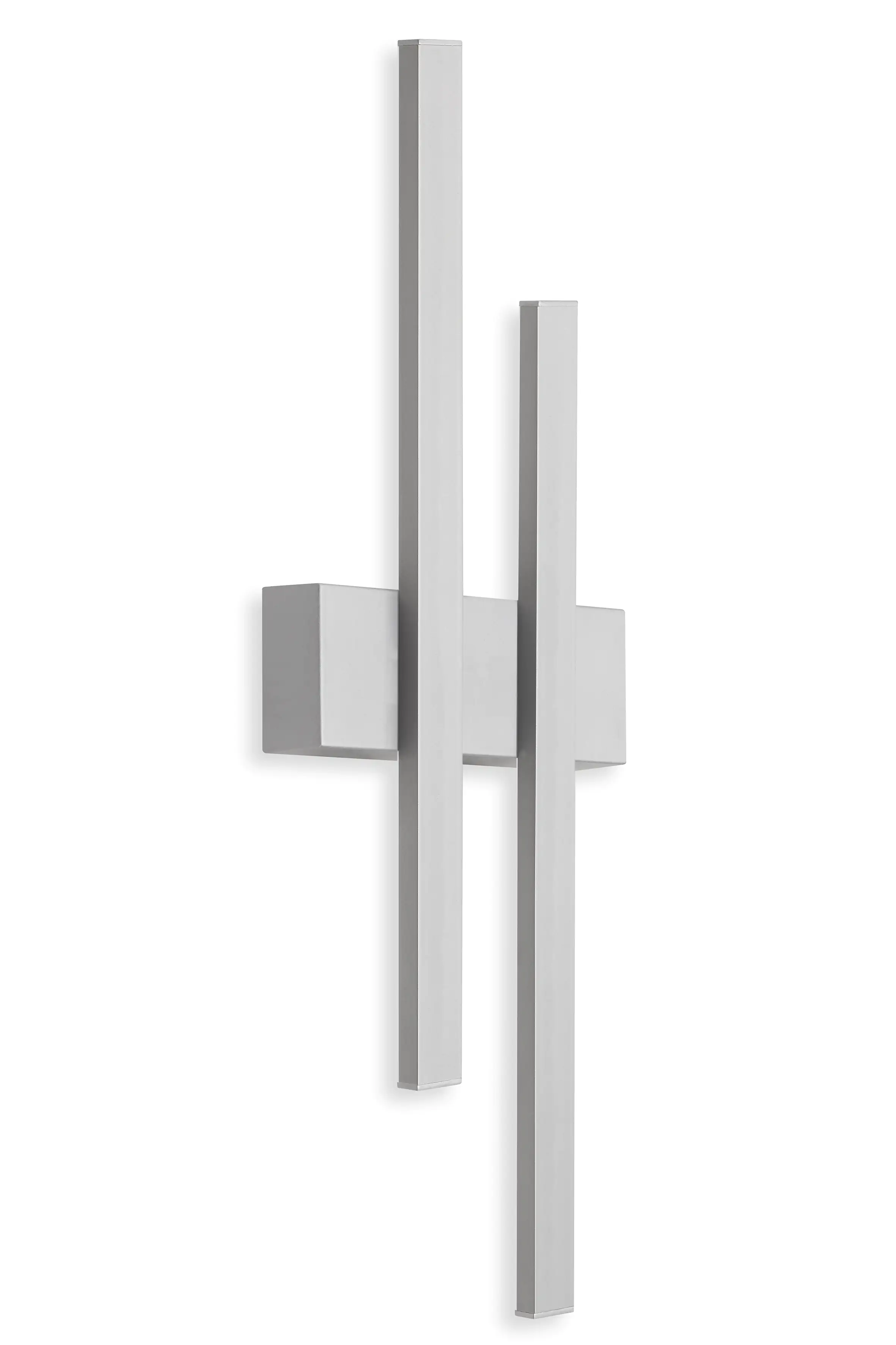 Telefunken LED Außen-Wandleuchte Graz silber 47 x 15,5 x 4,2 cm