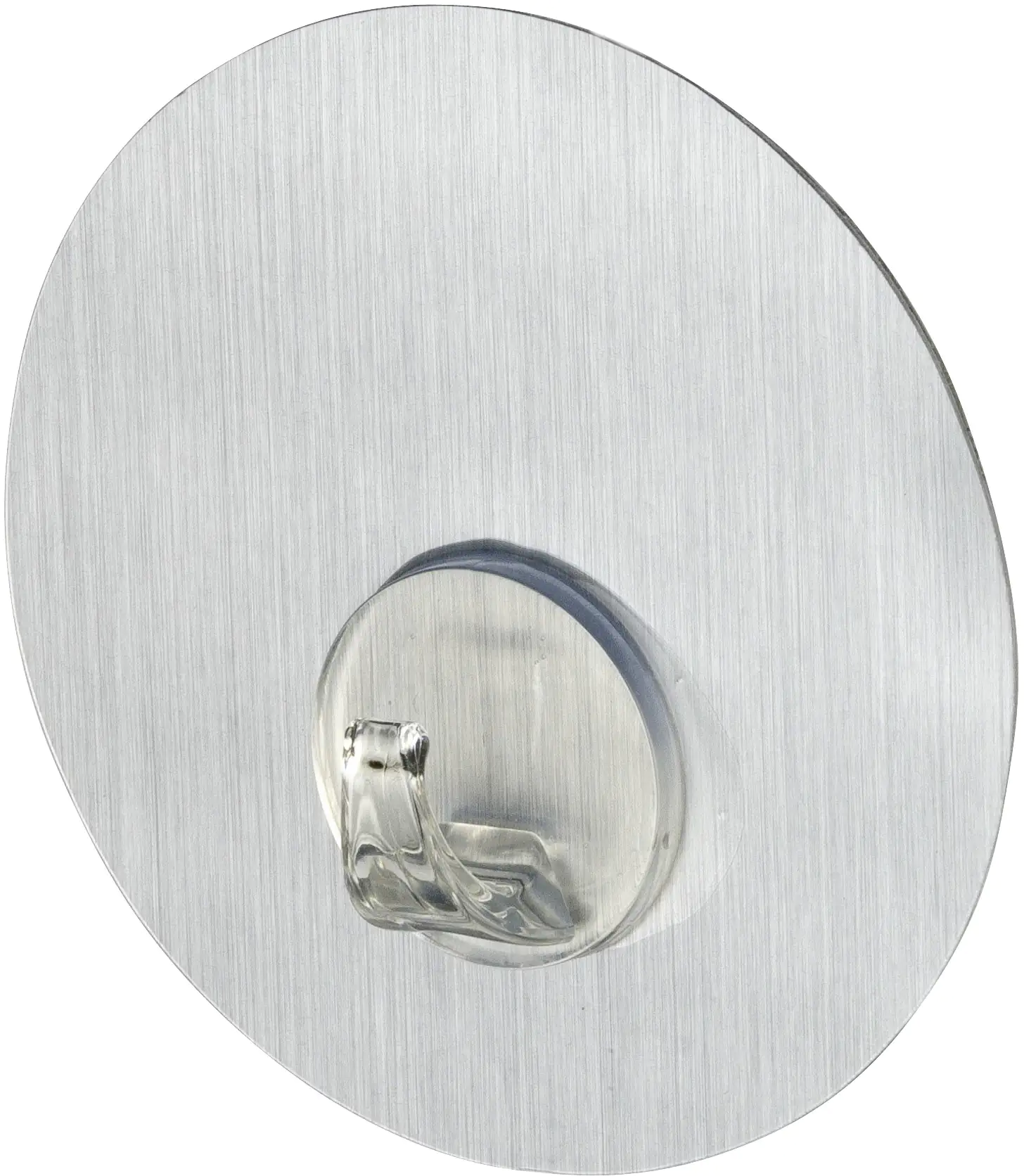 Wenko Static-Loc Wandhaken Uno Kunststoff, silber