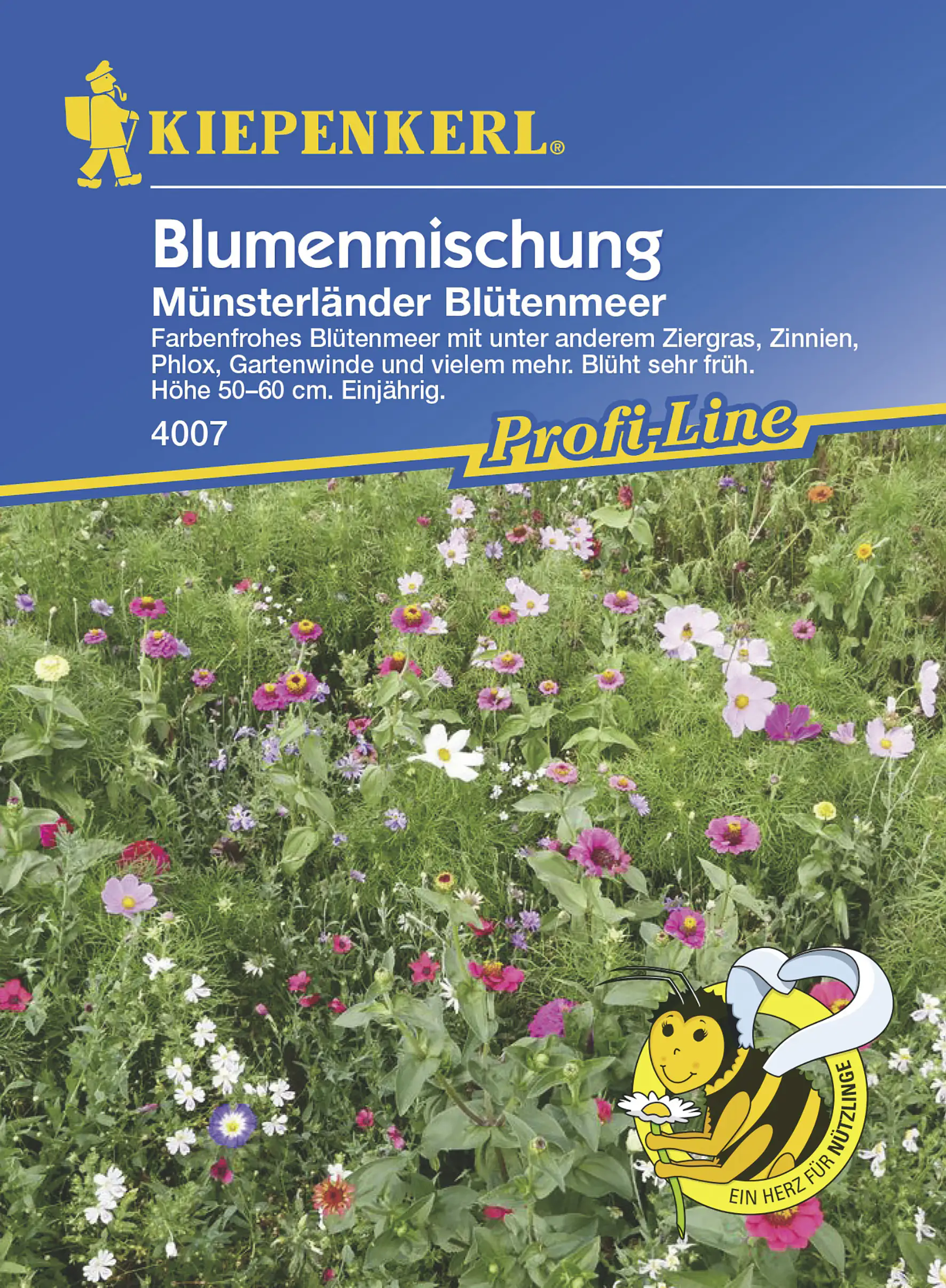 Kiepenkerl Blumenmischung Münsterländer Blütenmeer Inhalt reicht für ca. 3 m²
