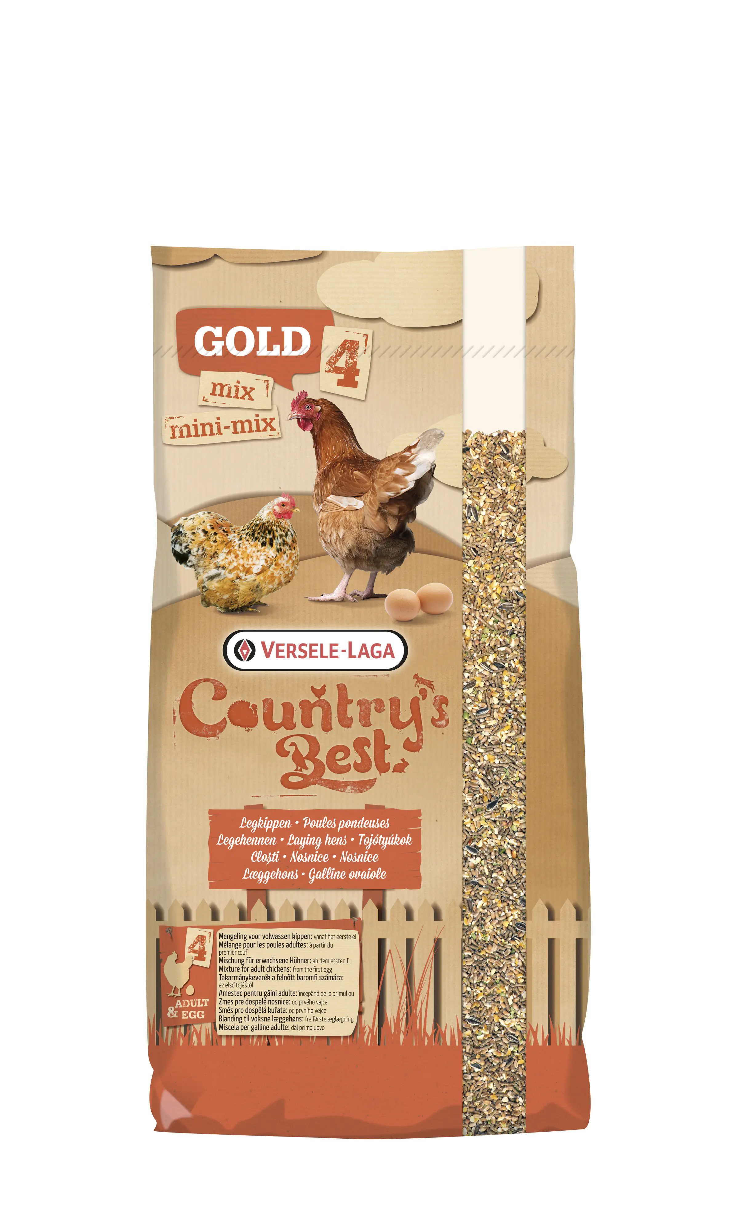 Versele-Laga Legehennenfutter Countrys Best GOLD 4 MIX 20 kg