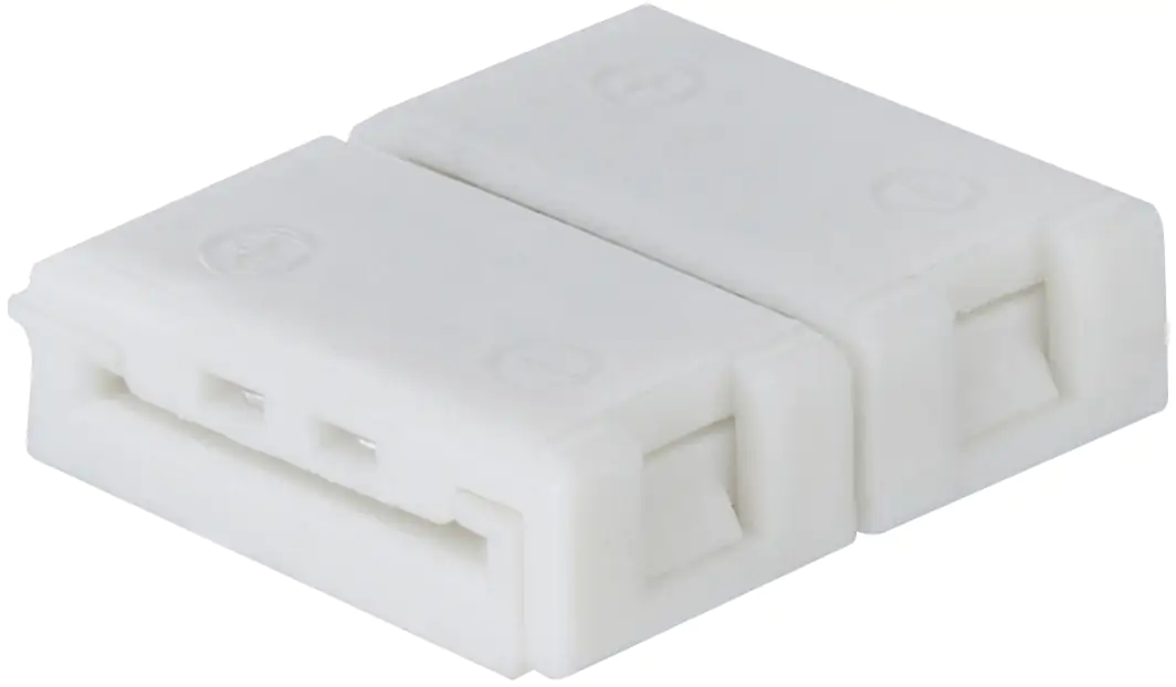 Paulmann YourLED ECO Clip-to-Clip Connector 2er Pack weiß Kunststoff