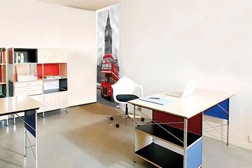 papermoon Vlies-Fototapete Wand & Türdekor Digitaldruck 90 x 200 cm London