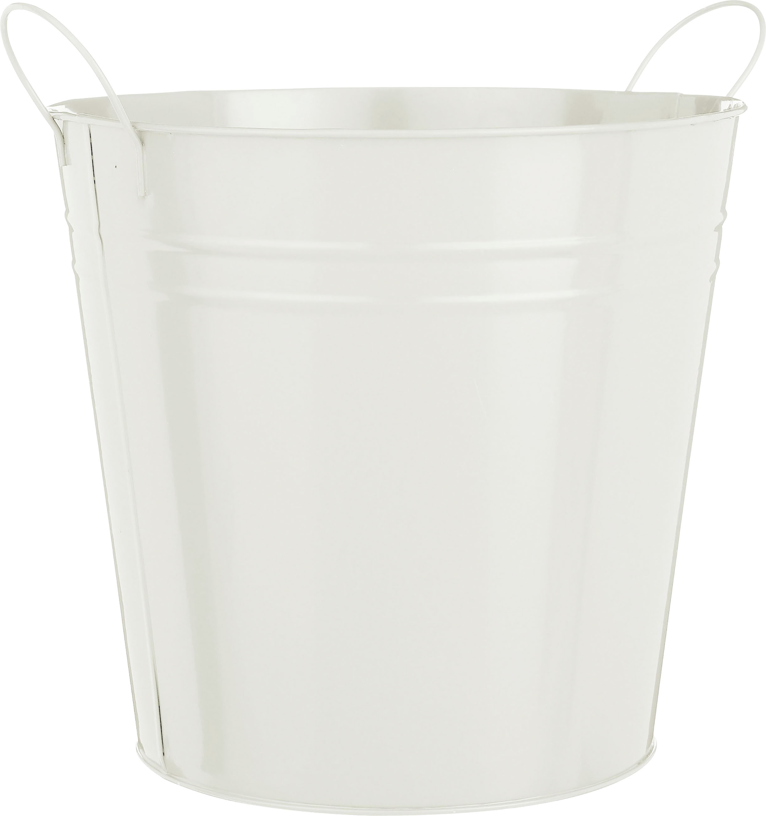 Mica Decorations Topf Joey Eisen Ø 27 x 25 cm cremeweiß