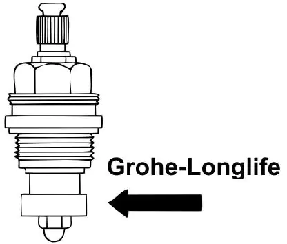 Cornat Hahnscheibe für Grohe-Longlife-Oberteile