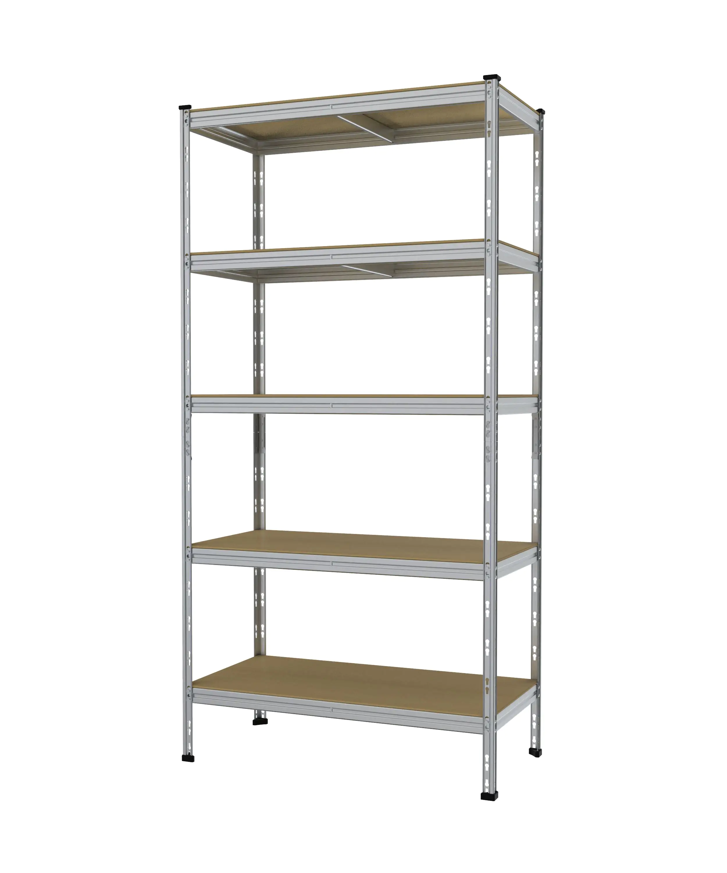 Schwerlastregal 180 x 90 x 45 cm 5 Holzböden 875 kg Schwerlastregal 180 x 90 x 45 cm 5 Holzböden 875 kg