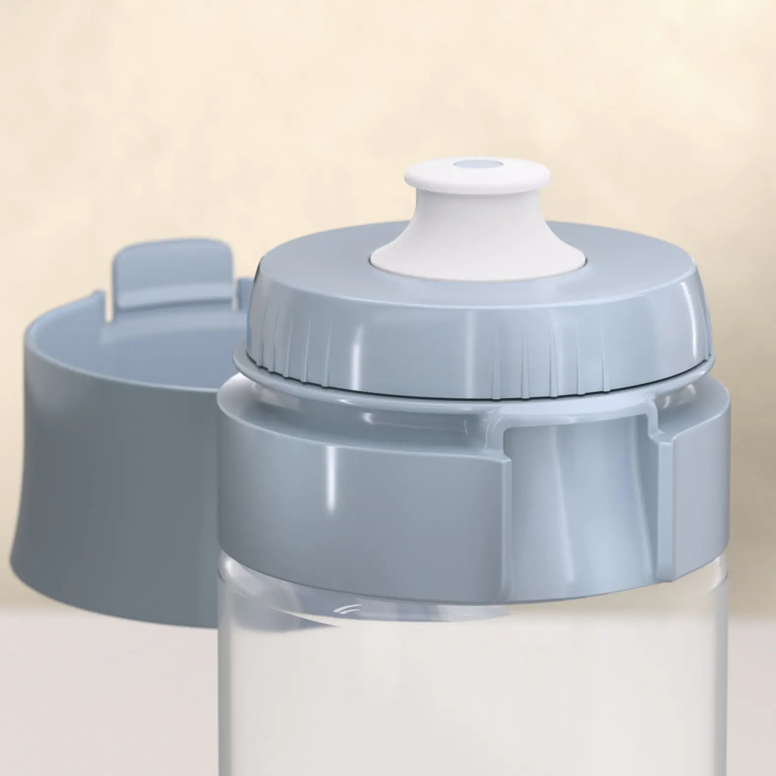 Brita Wasserfilterflasche Model Vital 600 ml hellblau