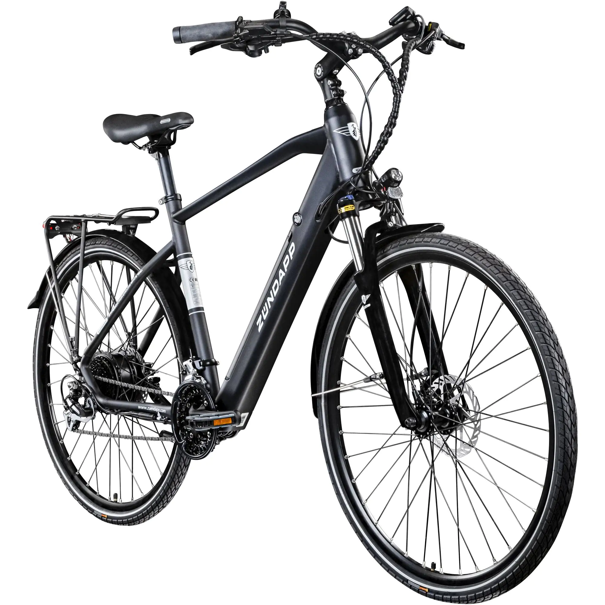 Zündapp E-Bike Trekking Z810 28 Zoll 24-Gang 417,6 Wh schwarz