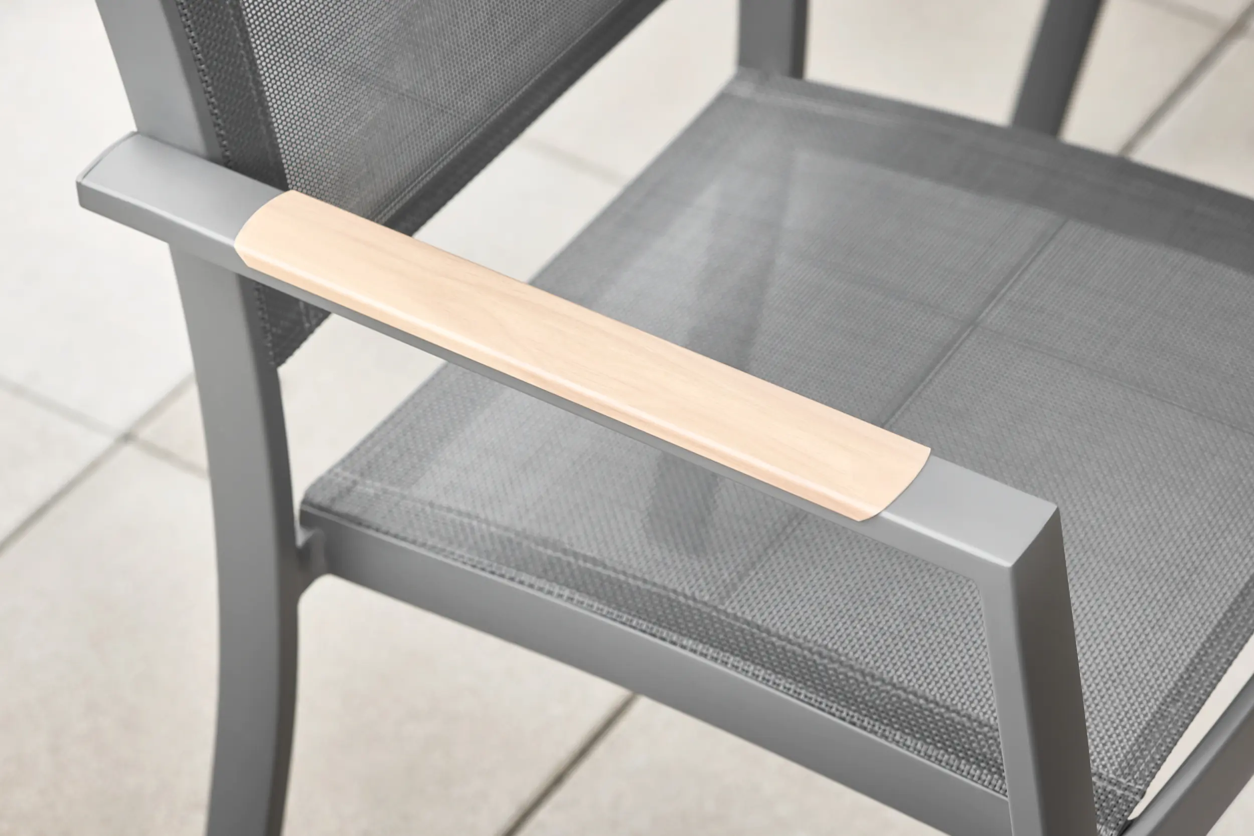 Primaster Gartenstuhl Rimini stapelbar