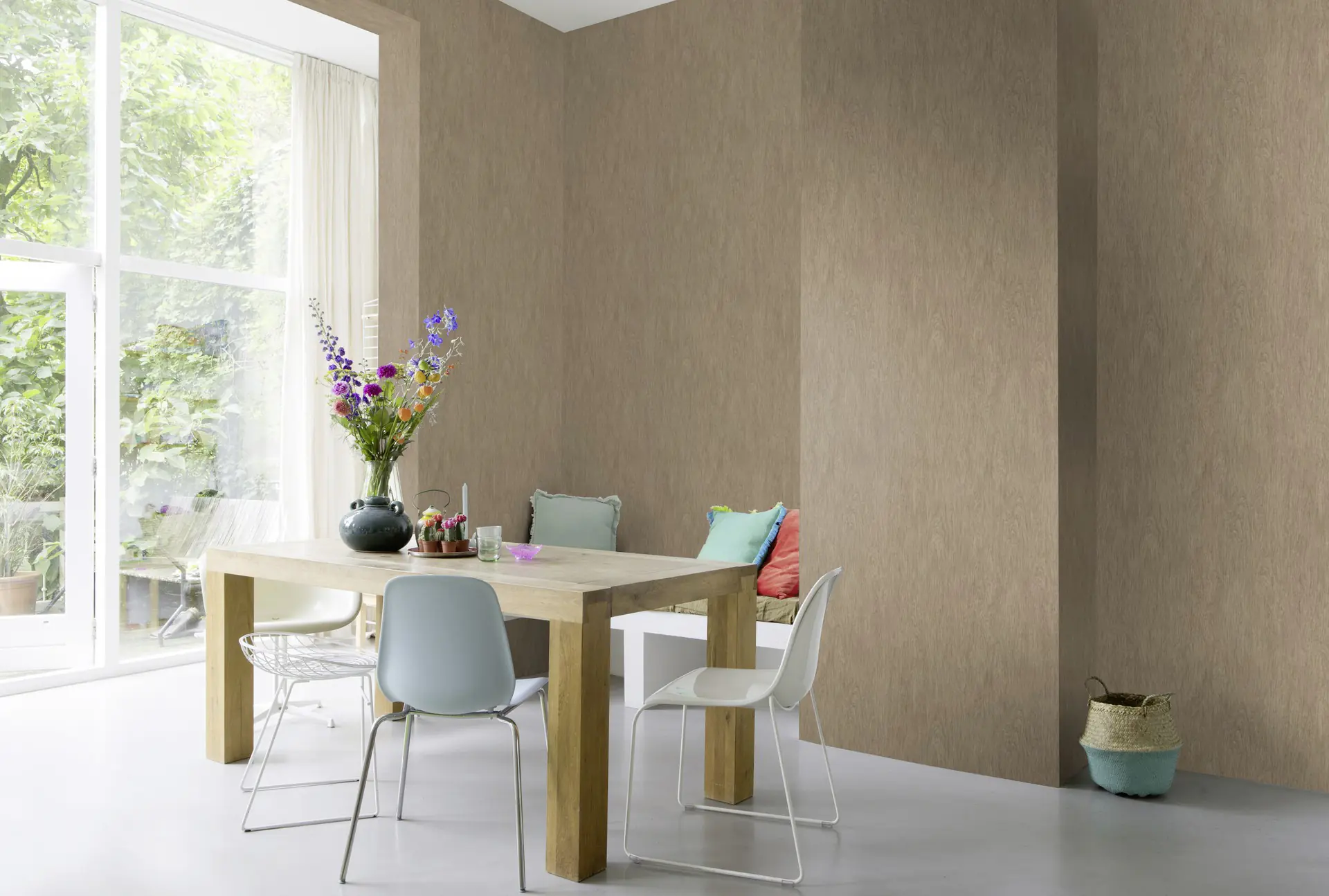 Schöner Wohnen Vliestapete Holzoptik braun 10,05 x 0,53 m