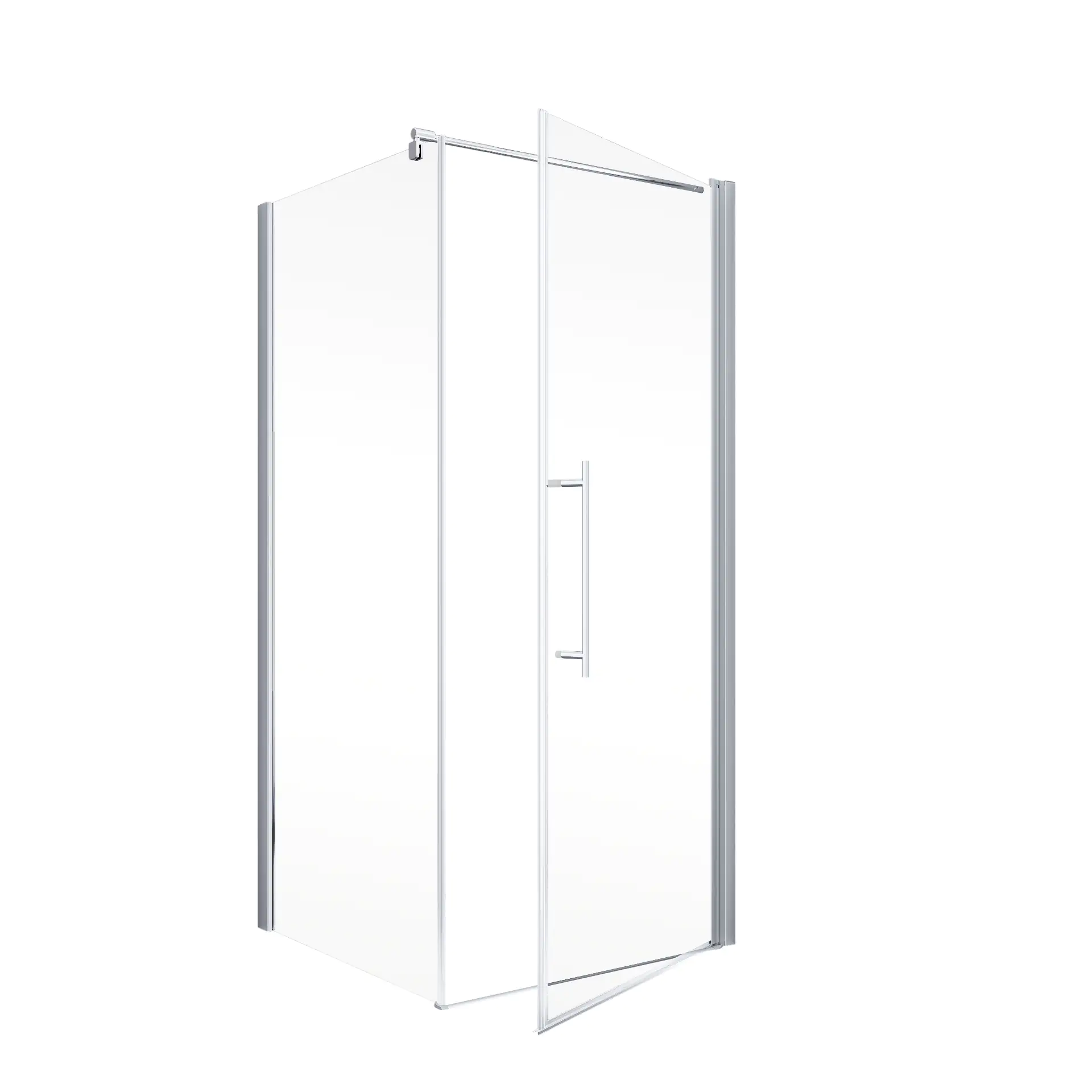 4060991037559_2 Schulte Eckeinstieg Drehtür Seitenwand 90 x 90 x 192 cm Alexa Style 2.0