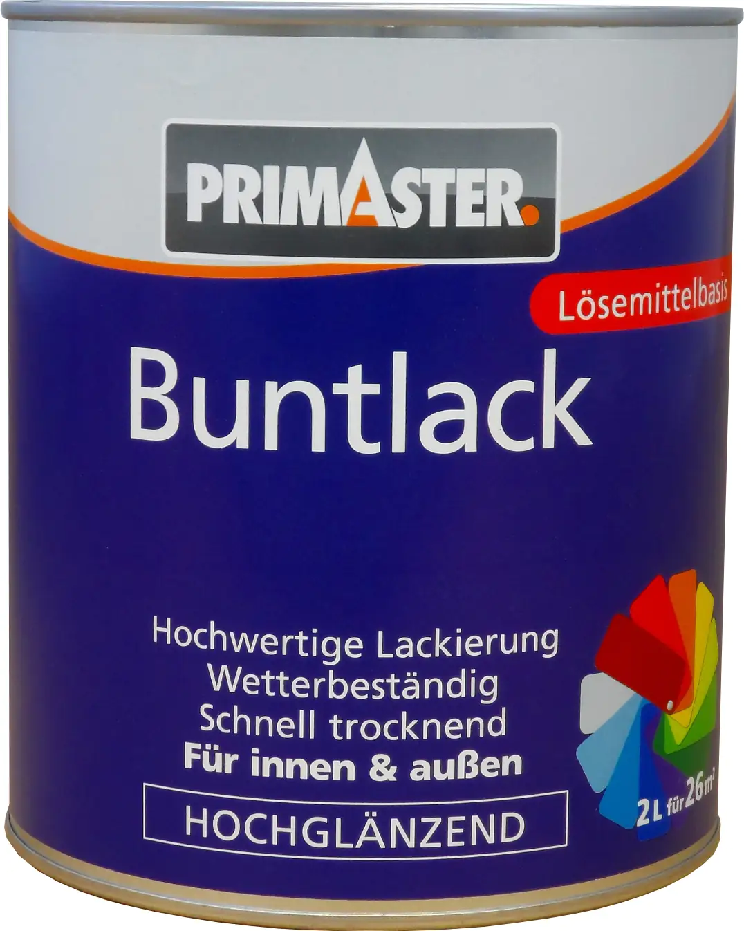 Primaster Buntlack RAL 8017 2 L schokobraun hochglänzend Primaster Buntlack RAL 8017 2 L schokobraun hochglänzend