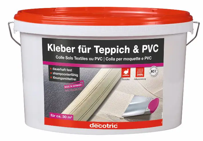 Decotric Kleber für Teppich und PVC 10 kg Decotric Kleber für Teppich und PVC 10 kg