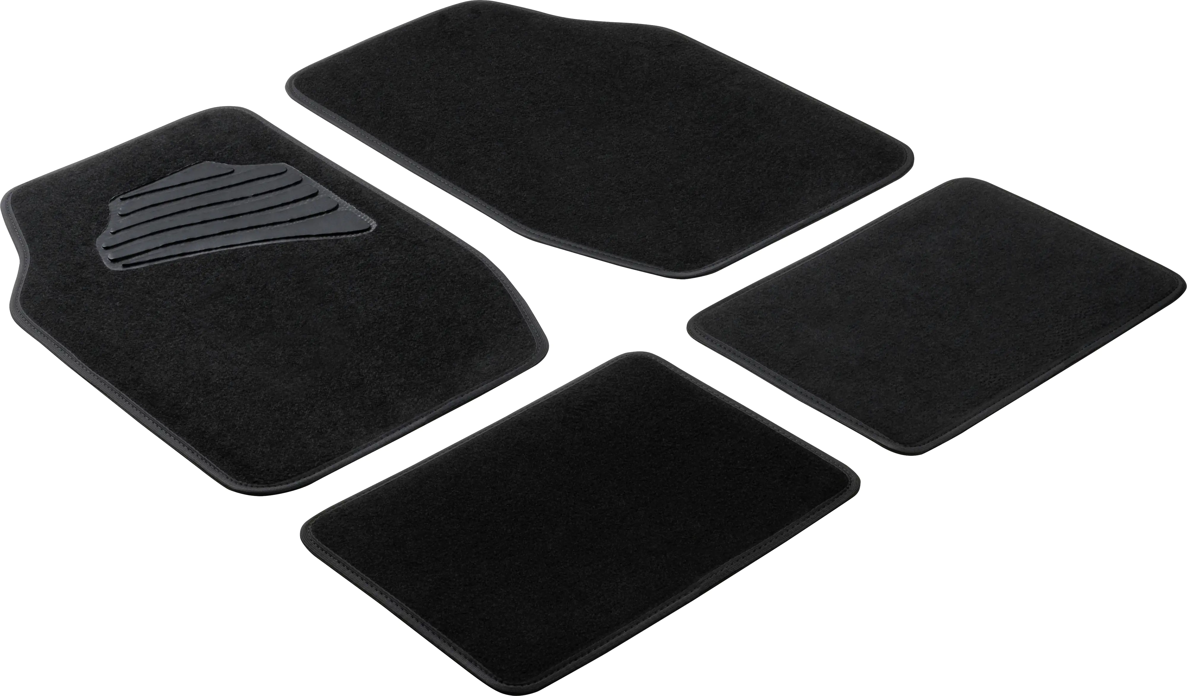 9001778290229_2560401 Walser Universal Fußmatten Matrix Komplett-Set schwarz