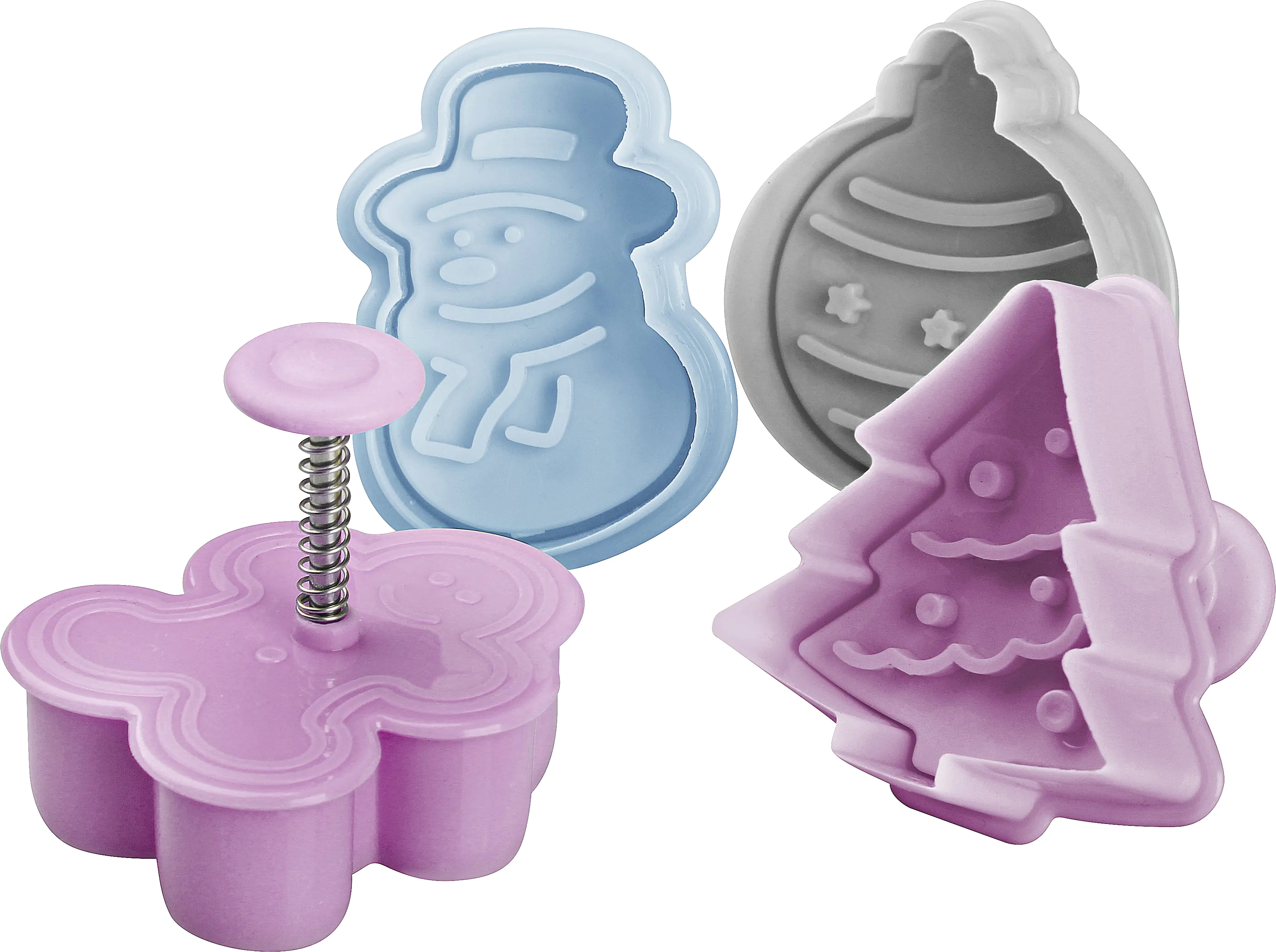 Zenker 2in1 Ausstecher mit Stempel sortiert