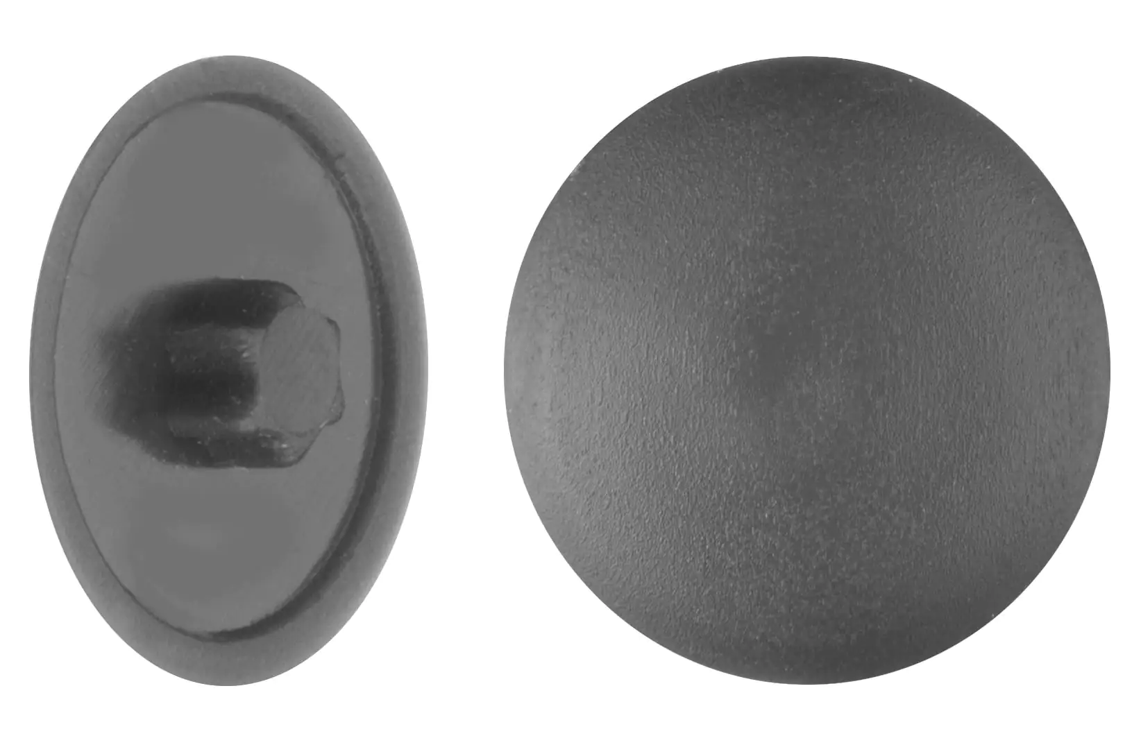 Abdeckkappen Ø 16,5 mm für TX 30 Schrauben schwarz - 50 Stk.