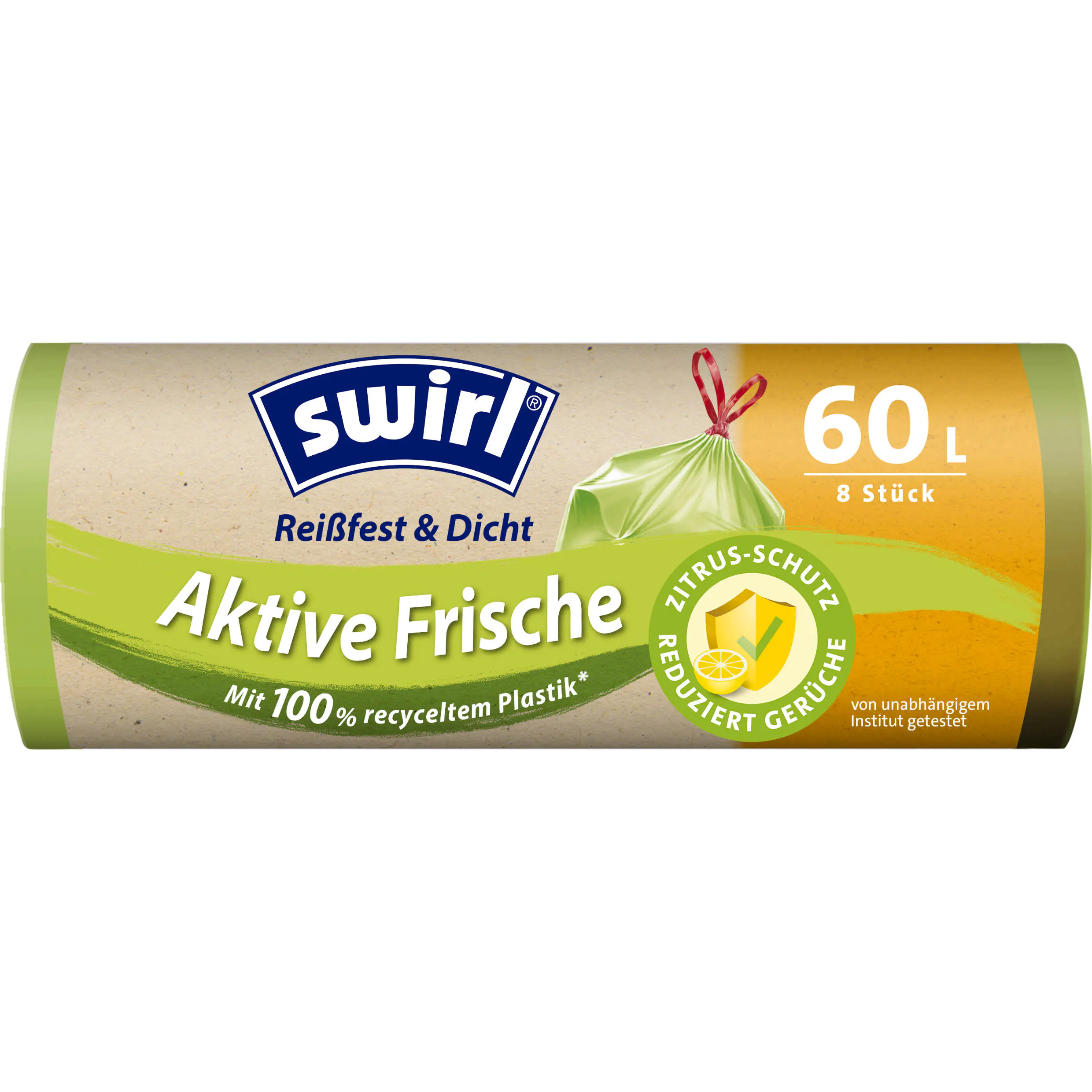 Swirl® 60 l Aktive Frische Müllbeutel Reißfest & Dicht