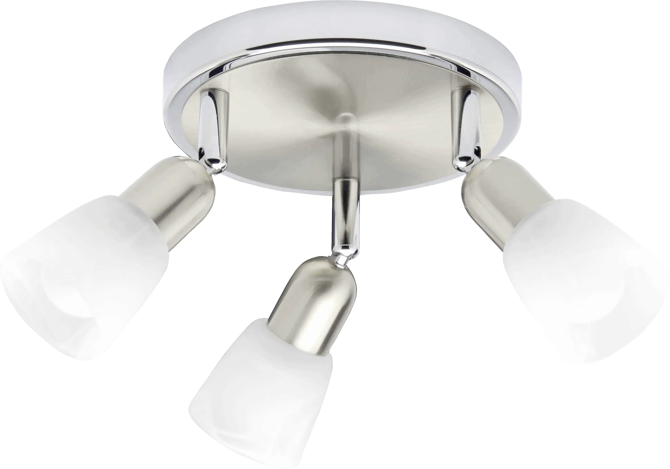 Brilliant 3er Spot Rondell Sofia eisen-chrom Ø 20 cm E14, max. 3 x 40 W