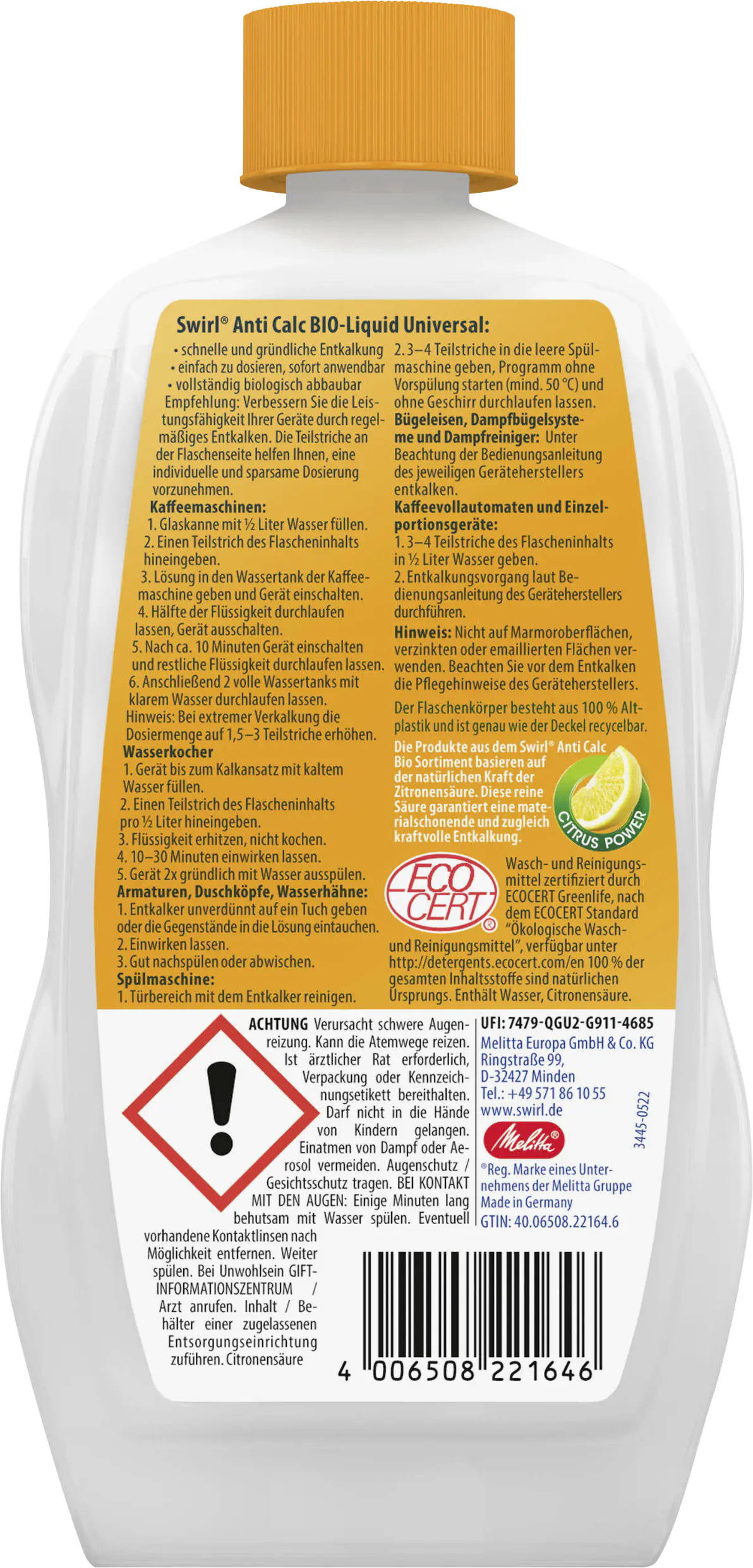 Swirl Bio Kalklöser flüssig 375 ml