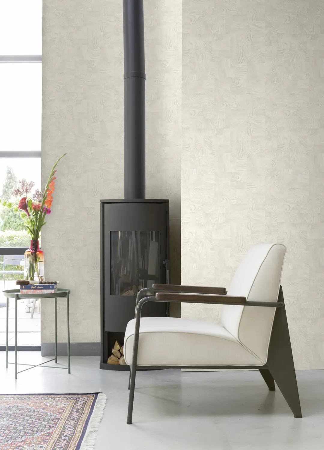 Rasch Vliestapete 751628 Weiß-Cremeweiß Muster & Motive 10,05 m x 0,53 m