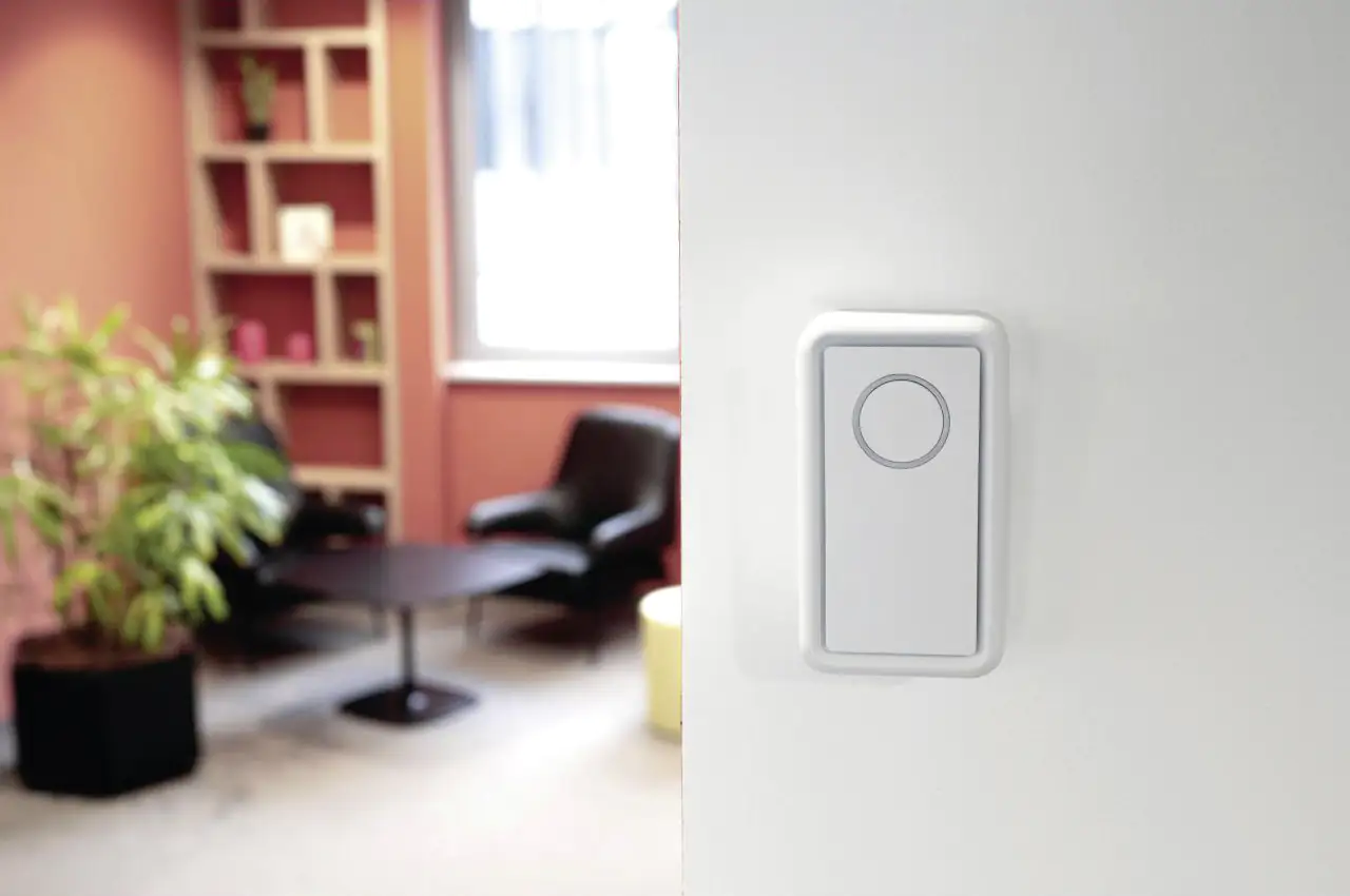 UNITEC Funk-Gong WD11 weiß