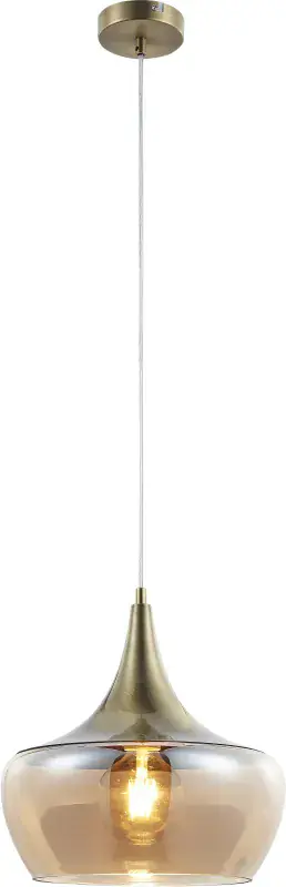 Globo Hängeleuchte Arola 30 x 150 cm (Ø x H) messingfarben