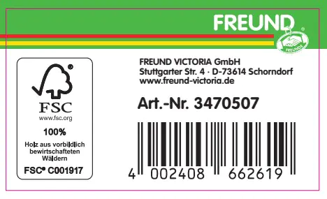 Freund Victoria Großraumbesen 60 cm Elastonborsten ohne Stiel