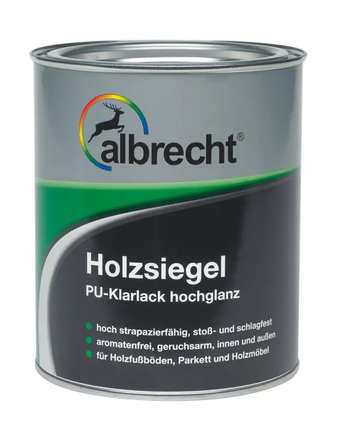 4002364110025 Albrecht Holzsiegel PU 750 ml farblos glänzend