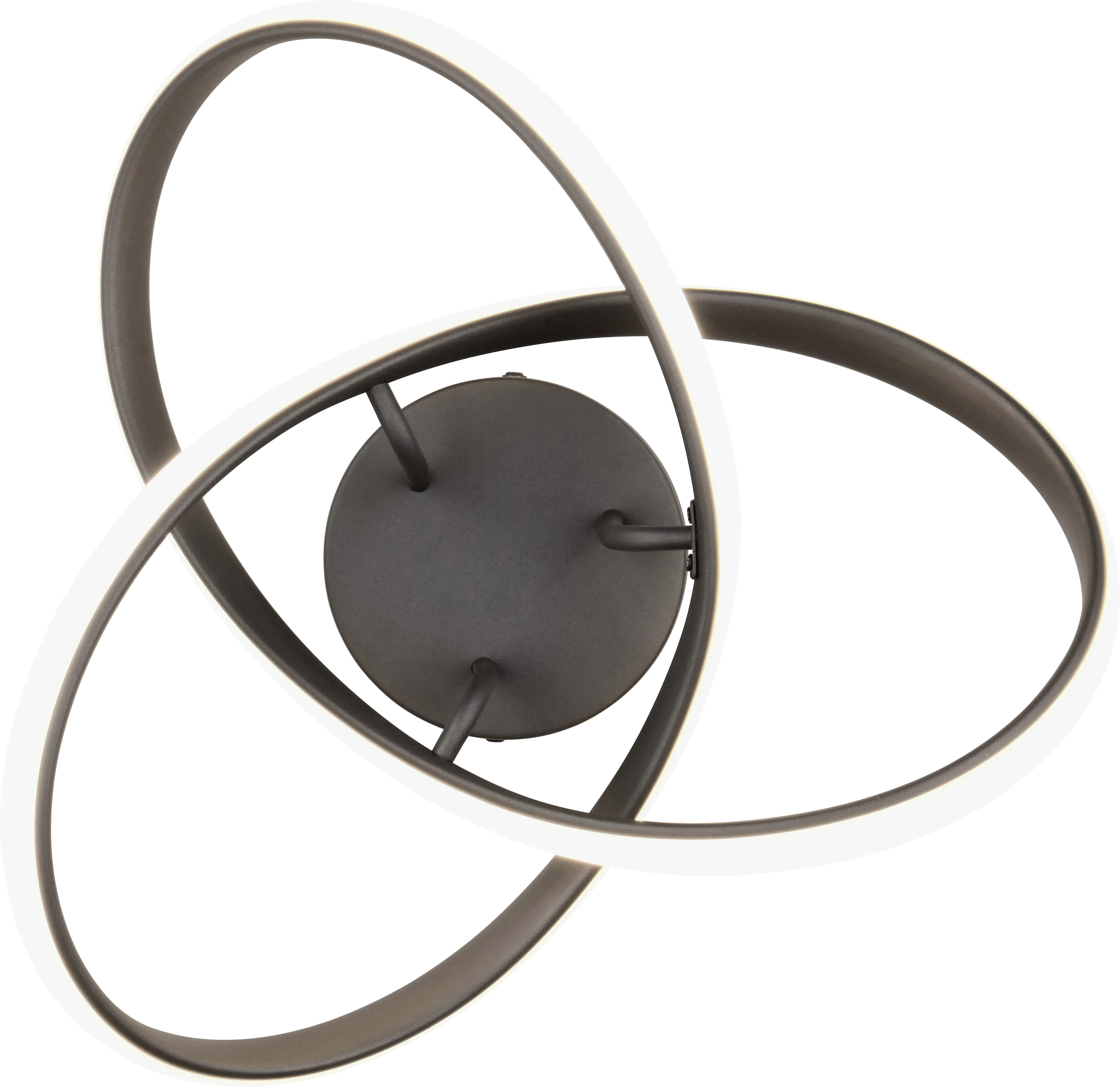 Trio Leuchten LED Deckenleuchte Meo 15W, schwarz