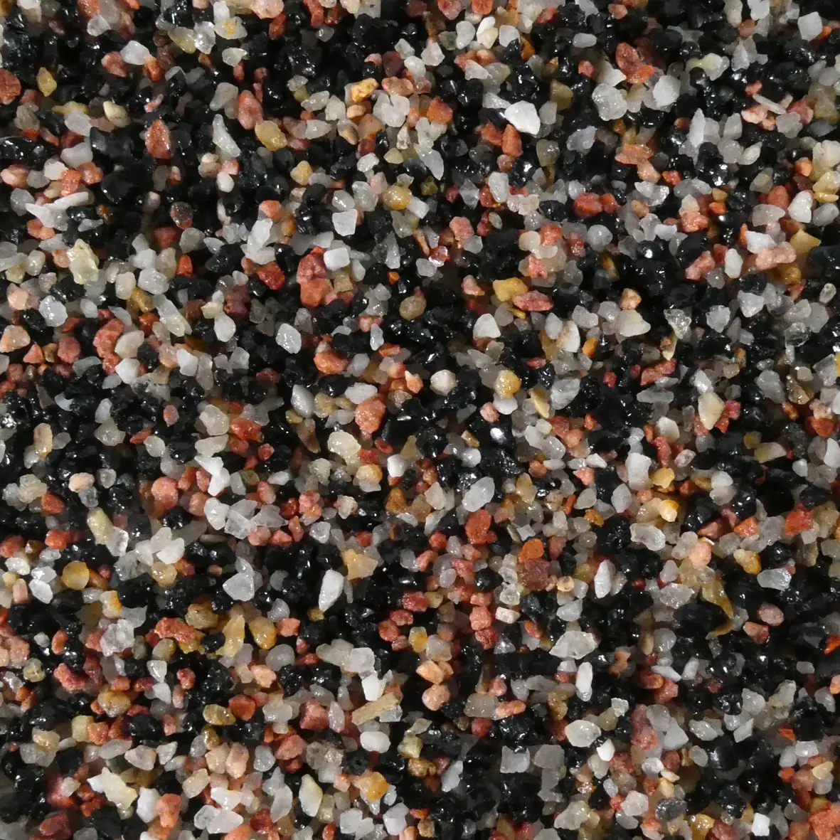 Orbit Aquarien Kies Capaco fein schwarz-mixed 5 kg
