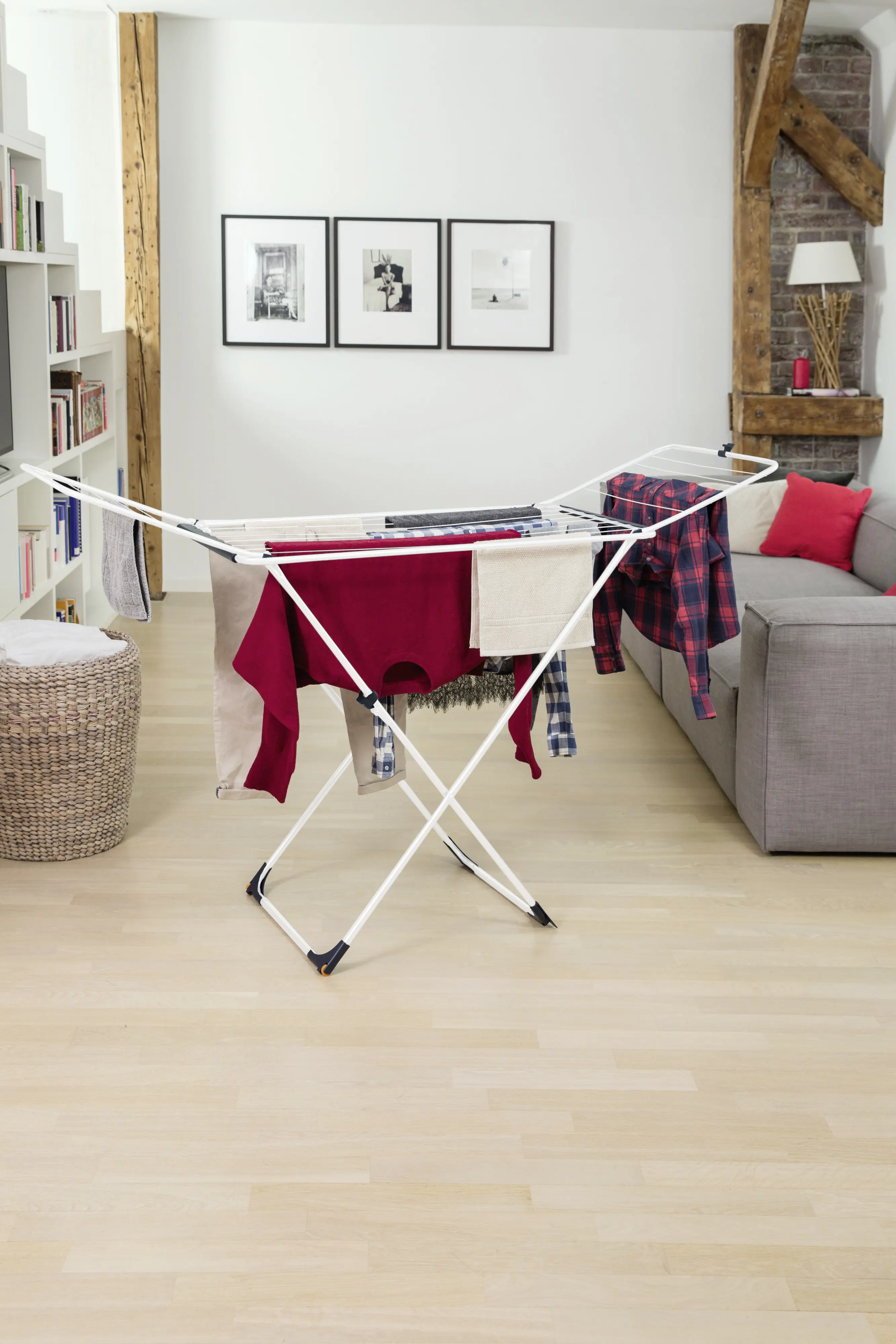 Vileda Wäscheständer Universal Trockenlänge 18 m Stahl